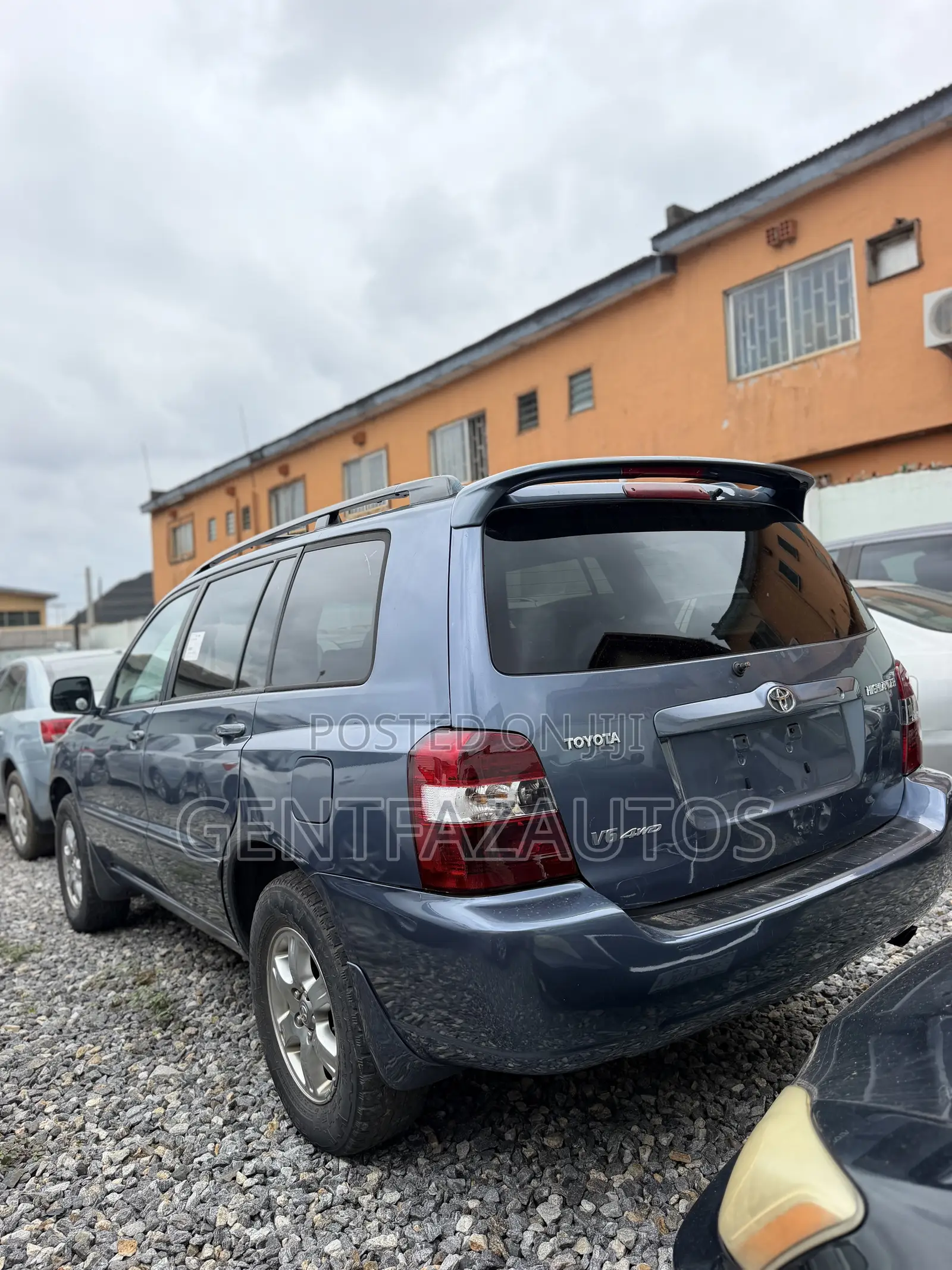 Toyota Highlander Limited V6 4x4 2007 Black