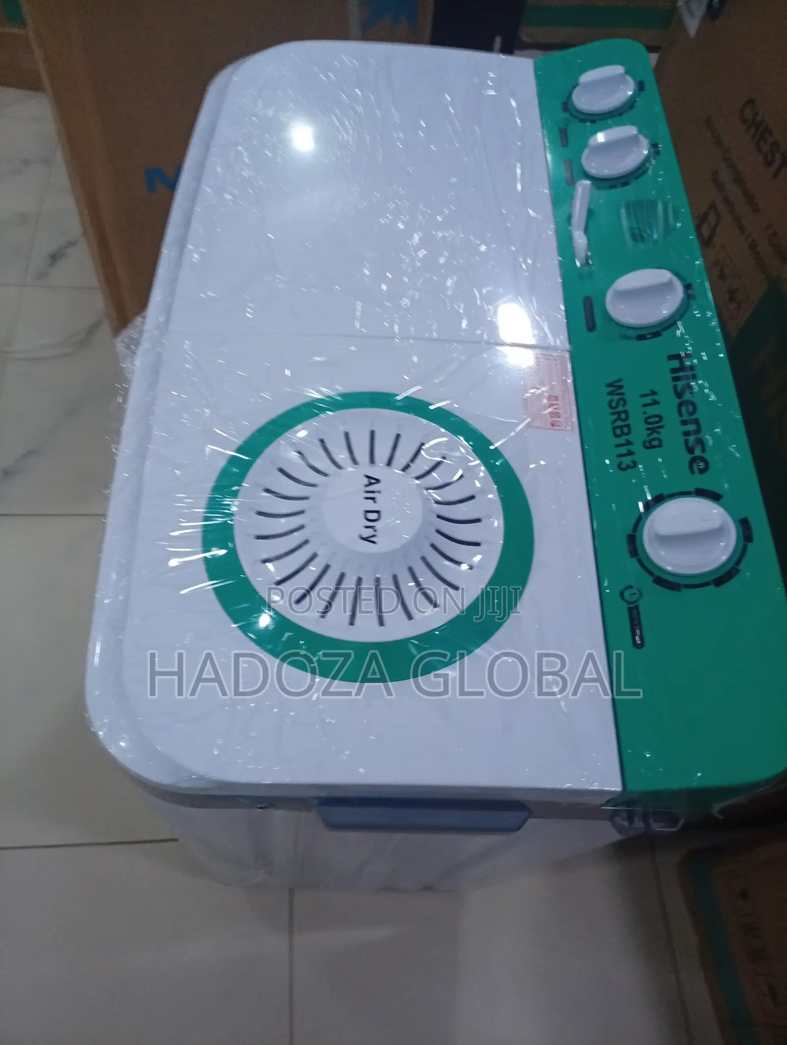 Hisense 11kg Laundry Washer – Spacious Capacity for Family Needs
