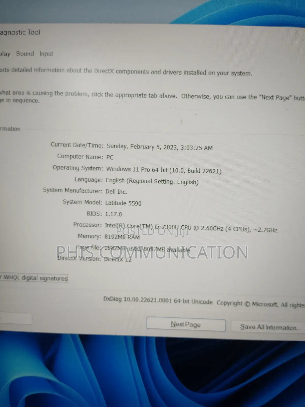 Laptop Dell Latitude 5590 8GB Intel Core i5 SSD 256GB