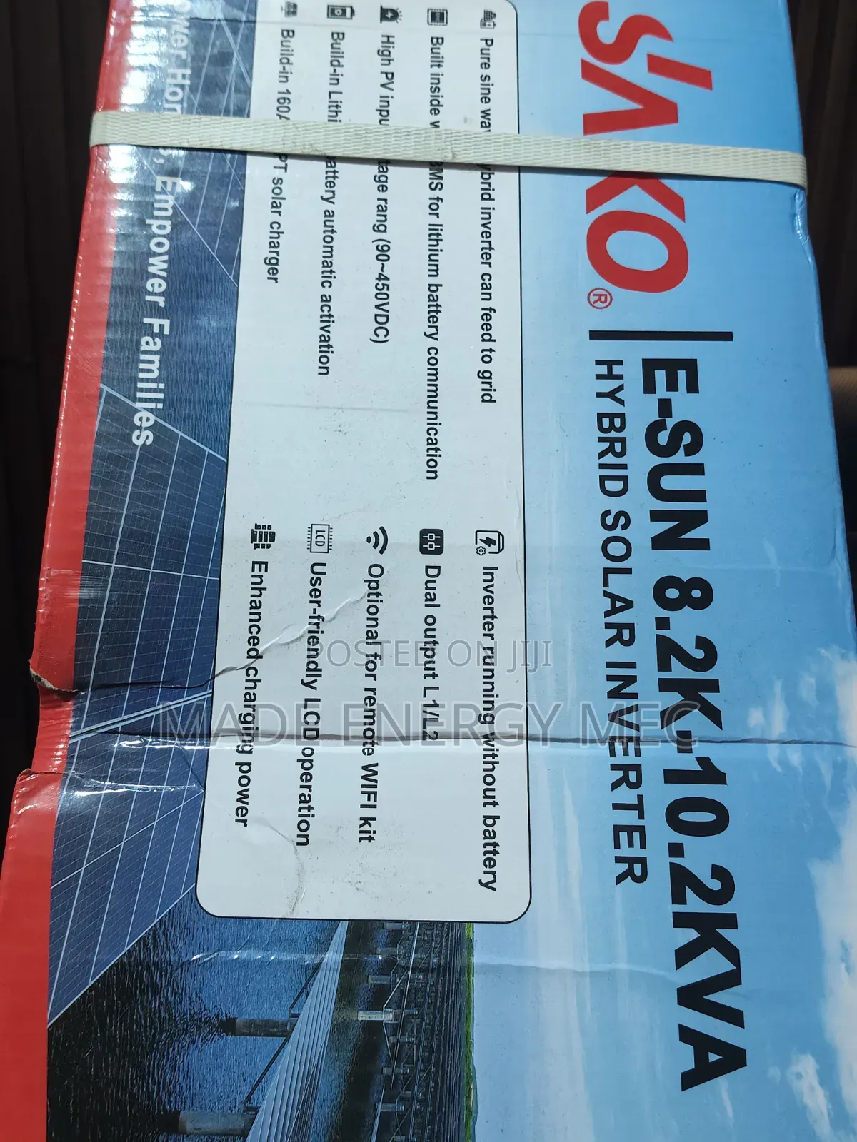 SAKO E-Sun 10.2KVA 48V Hybrid Solar Inverter | 10.8KW Solar Input