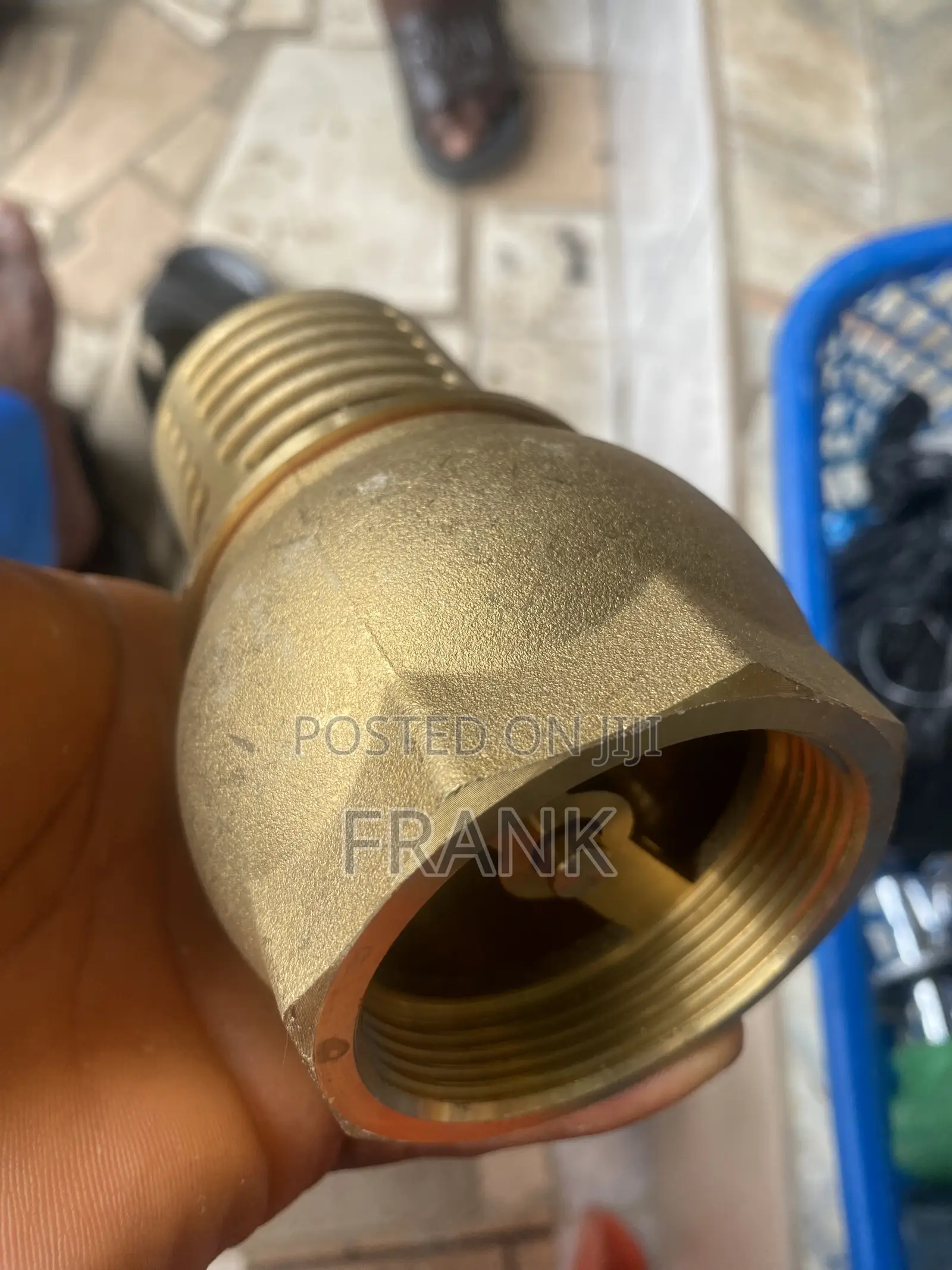 Brass Foot Valve 2”