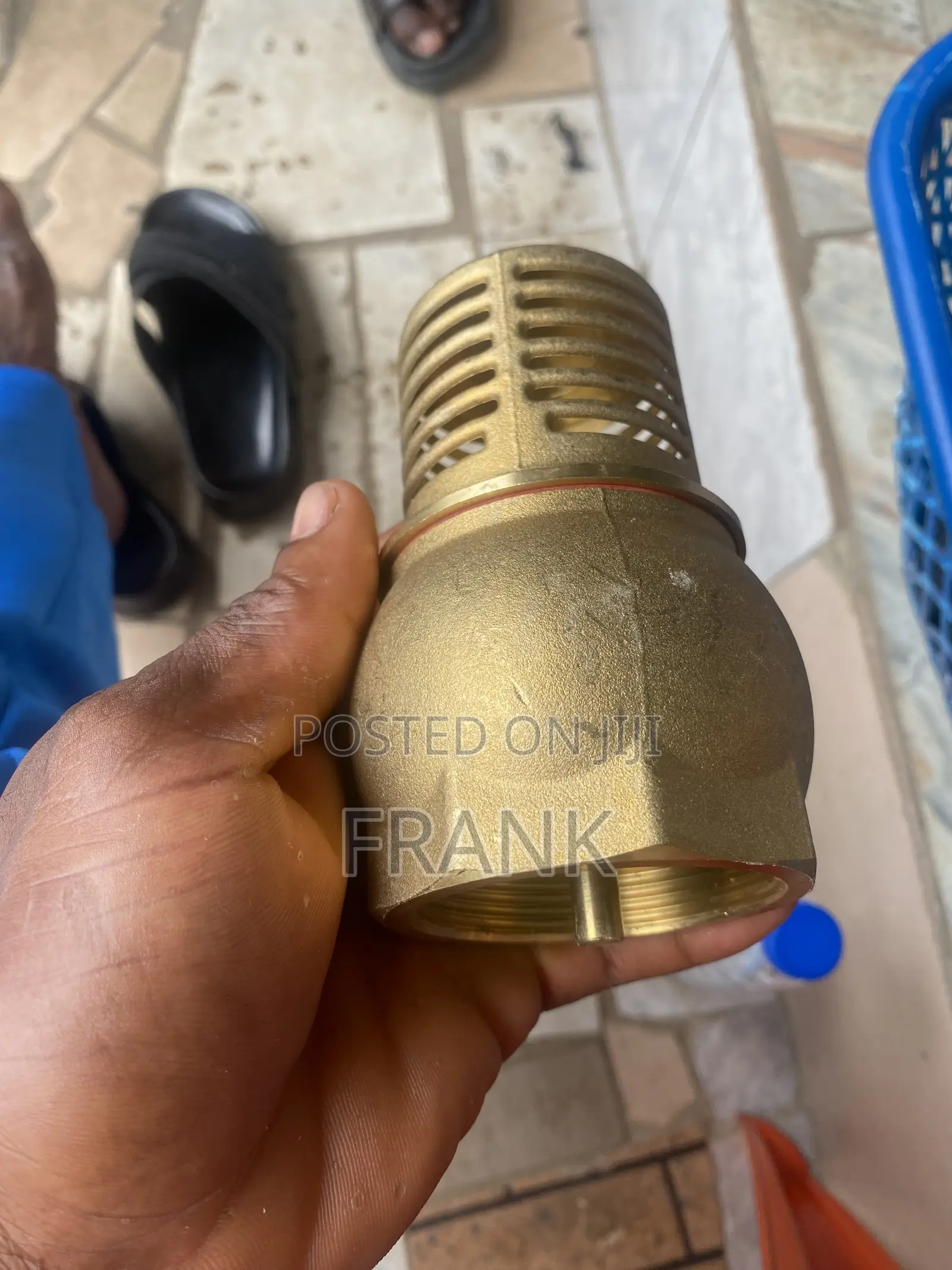 Brass Foot Valve 2”