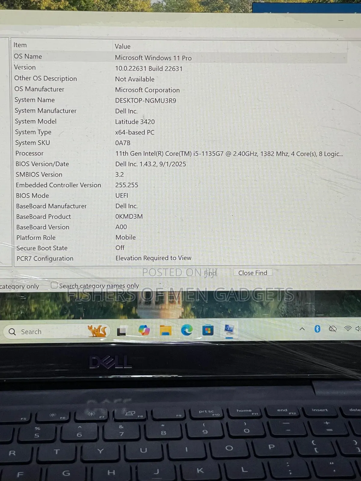 Laptop Dell Latitude 3420 8GB Intel Core i5 SSD 256GB