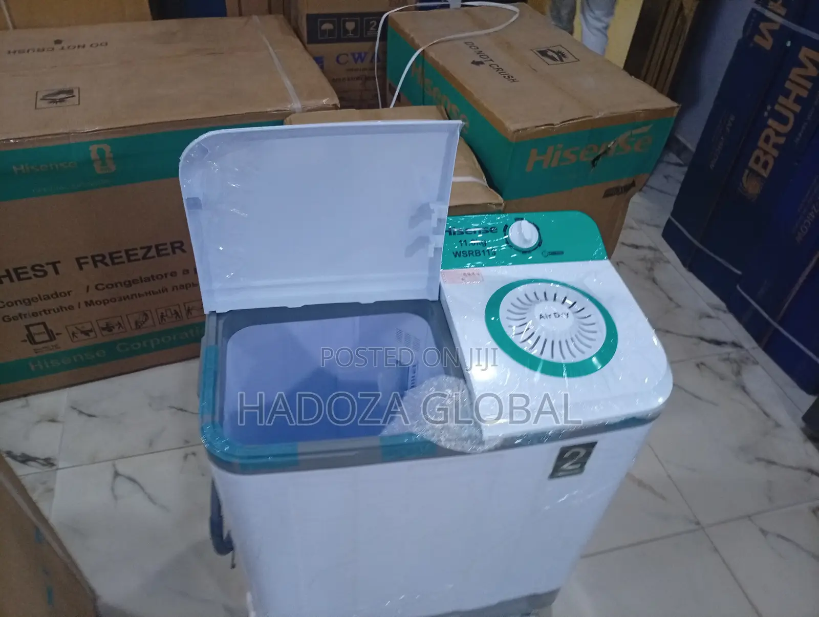 Hisense 11kg Washing Machine – Deep Cleaning for Better Results