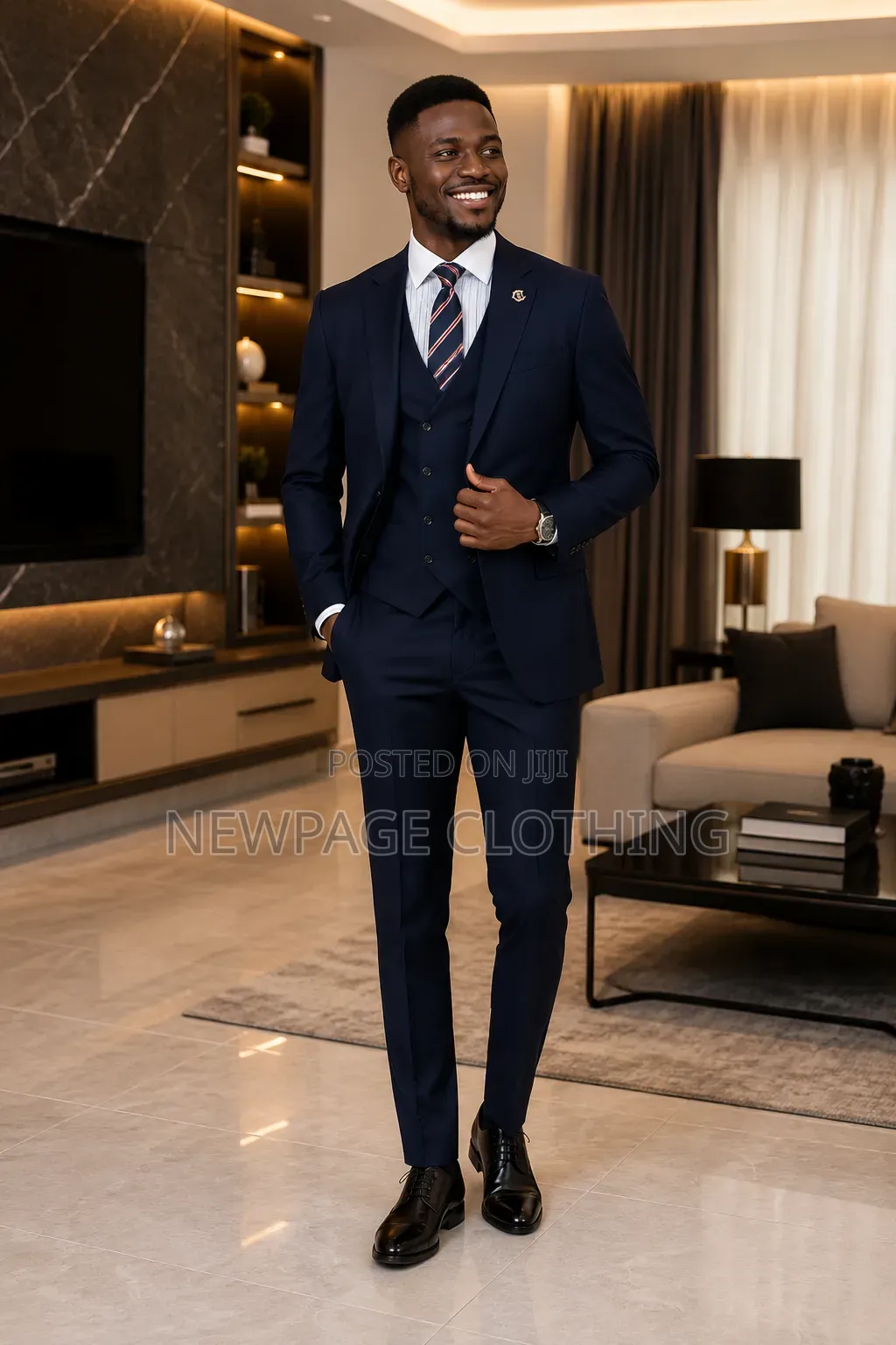 Your Wardrobe Called. It Wants This Navy Blue Suit.