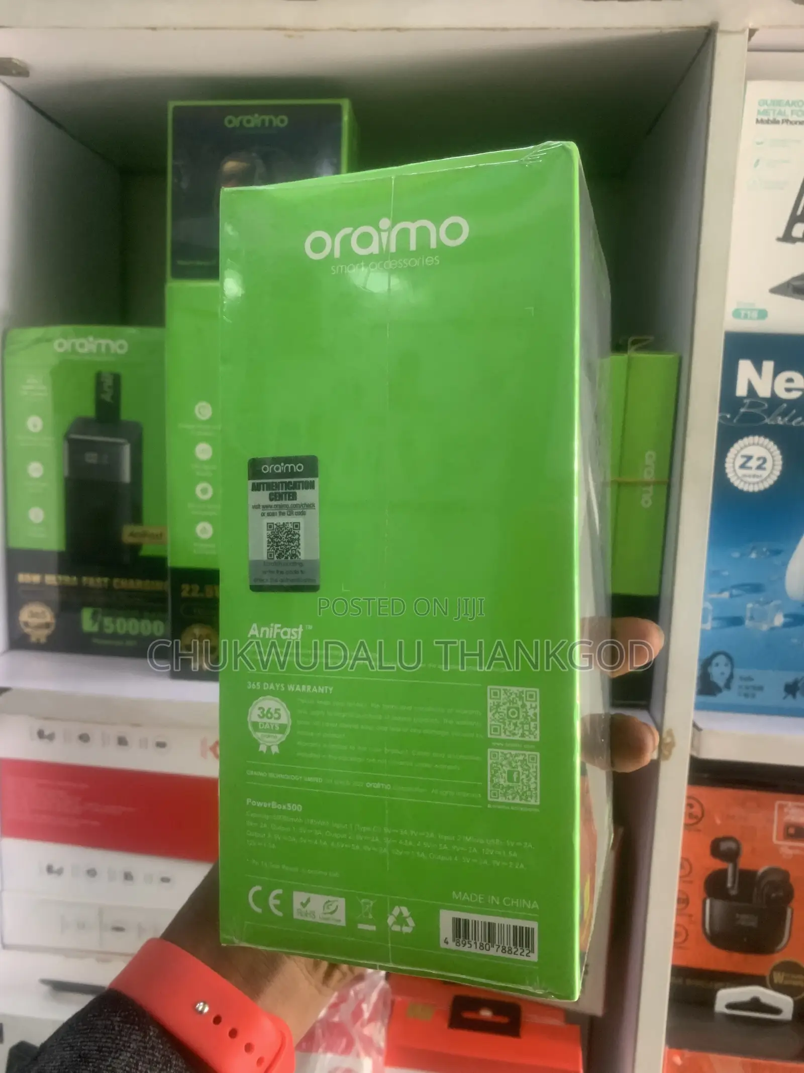 Oraimo 50000mAH Power Bank 85W Ultra Fast Charging,PowerJet 501