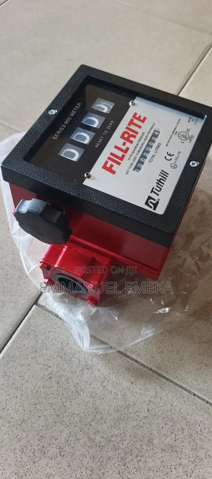Fill-Rite Flow Meter 1"