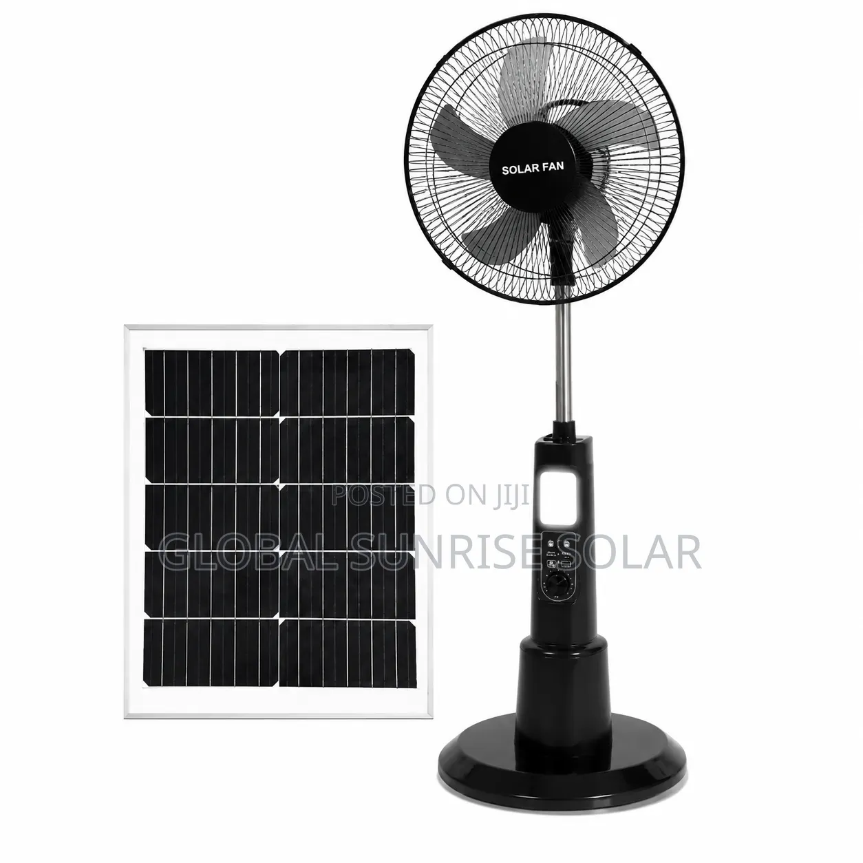 18 Inch Rechargeable Solar Fan