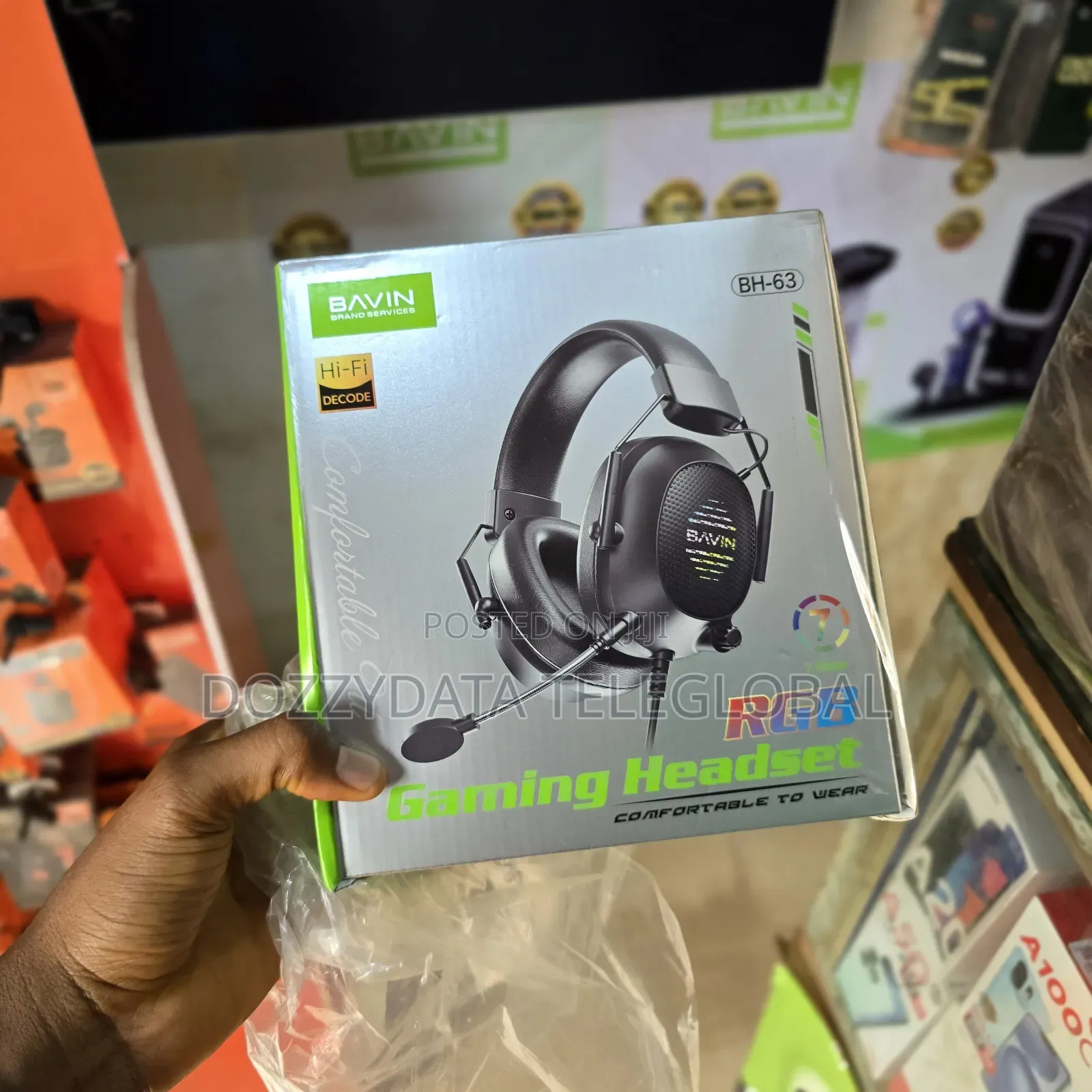 Bavin Bh-63 RGB Gaming Headset
