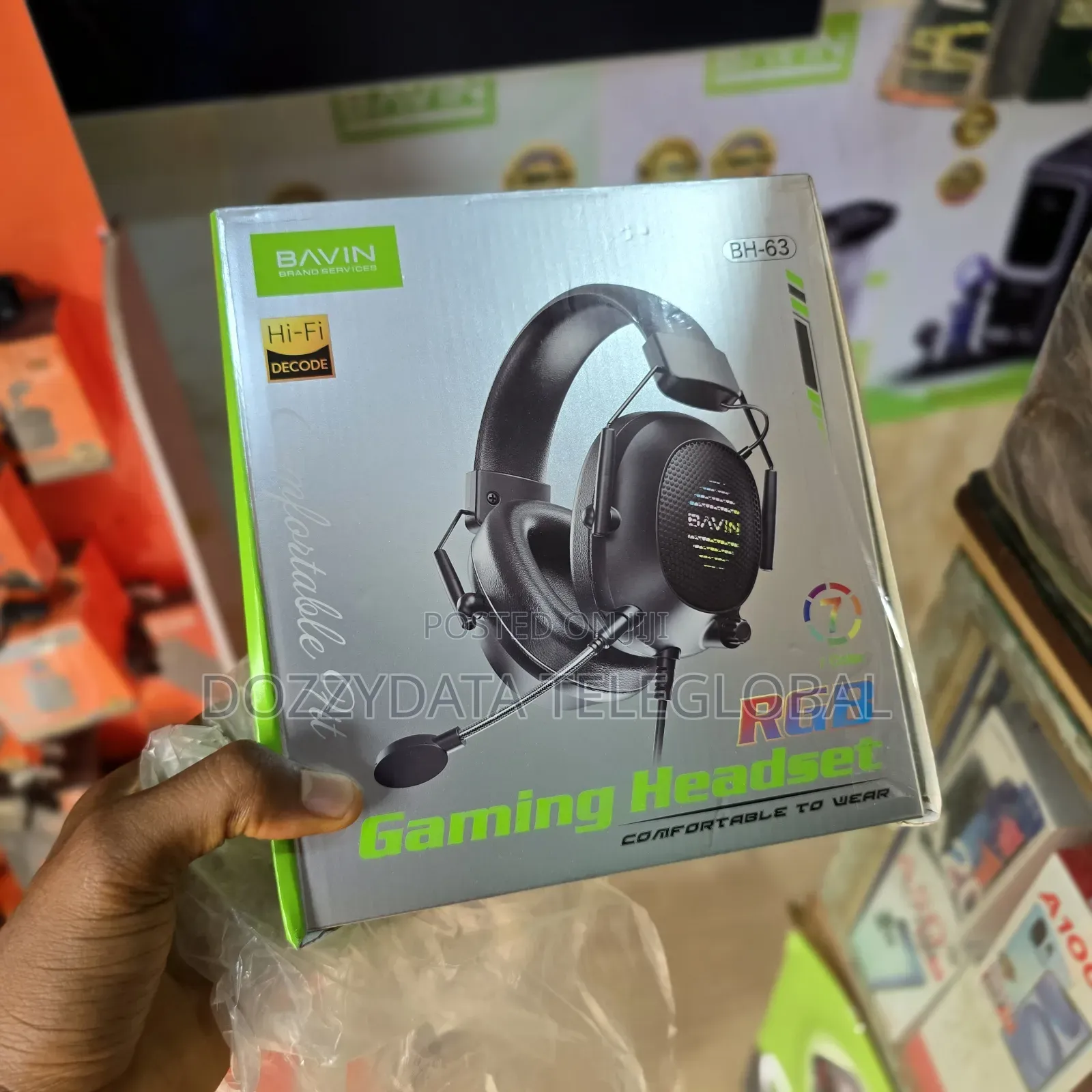 Bavin Bh-63 RGB Gaming Headset