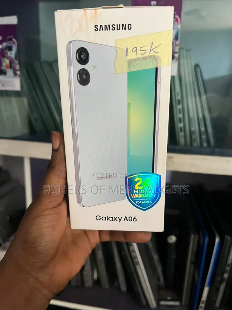 New Samsung Galaxy A06 128 GB Blue
