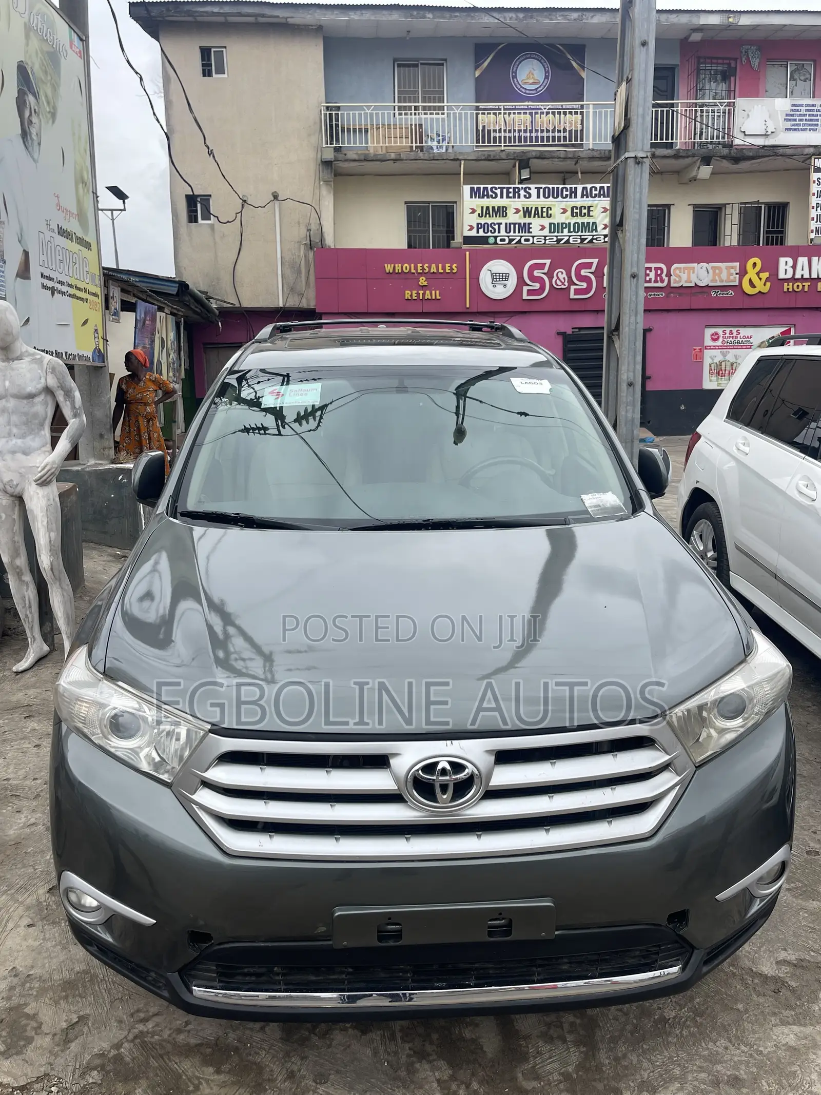 Toyota Highlander Limited 2012 Gray