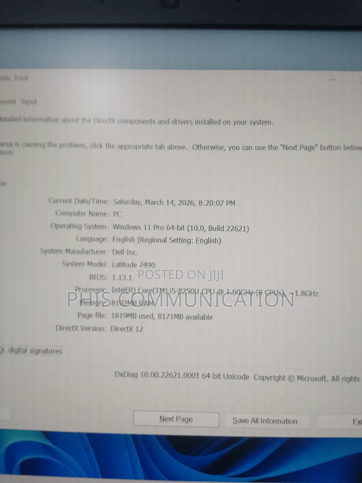 Laptop Dell Latitude 7280 8GB Intel Core i5 SSD 160GB