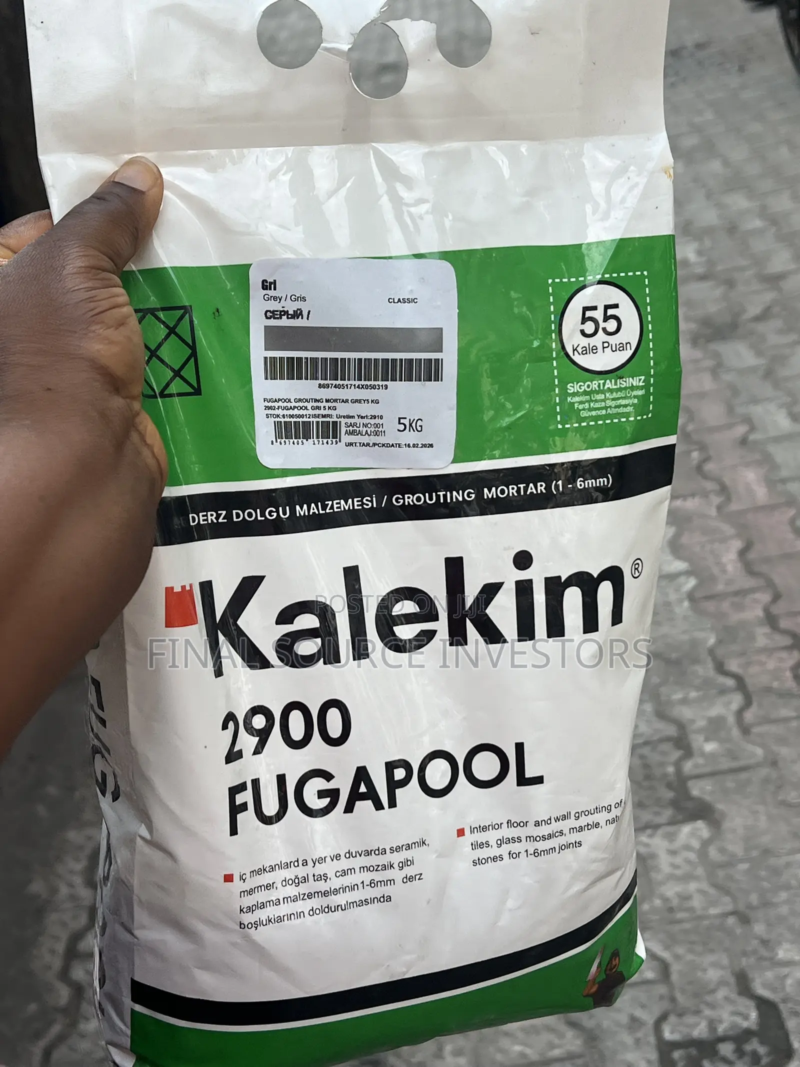 Tile Grouting Cement