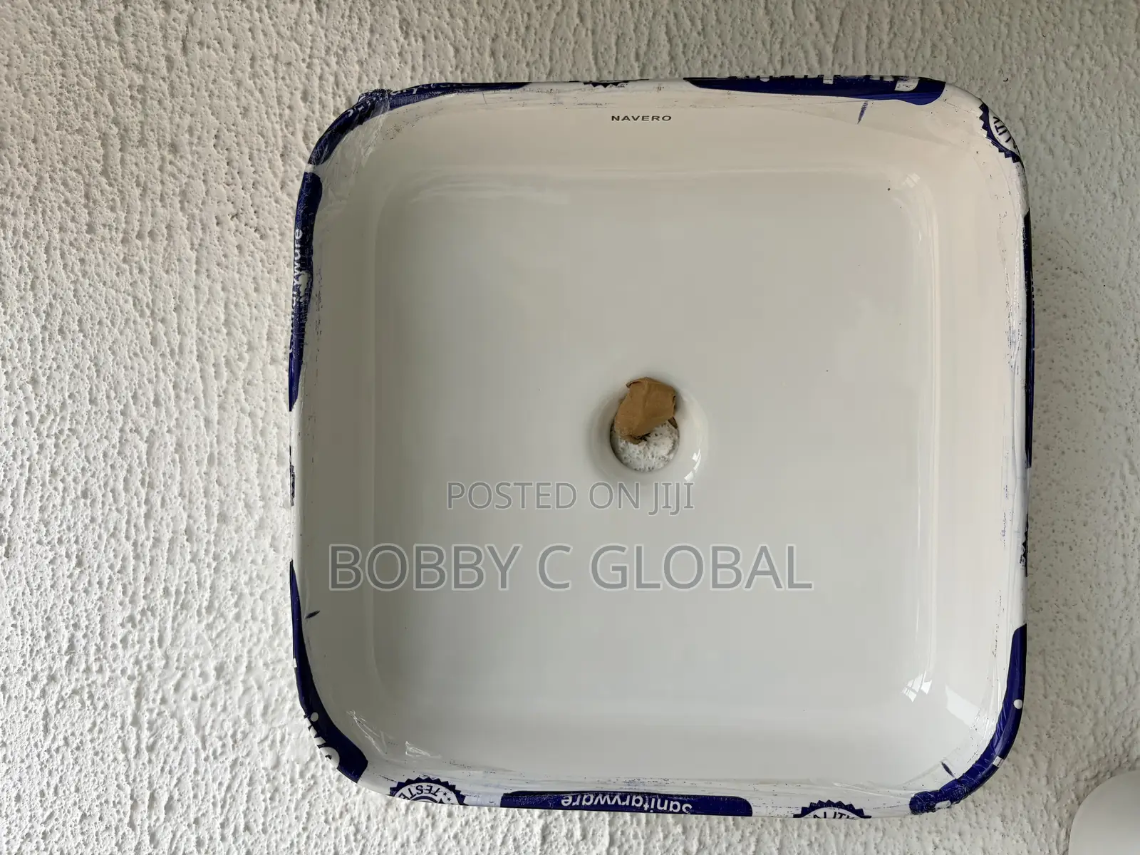 White Countertop Wash Hand Basin