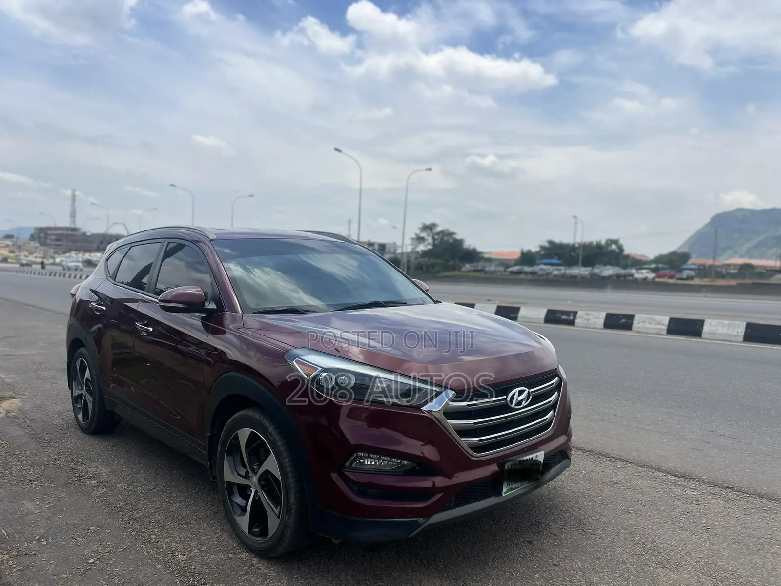 Hyundai Tucson Limited FWD 2016 Burgundy