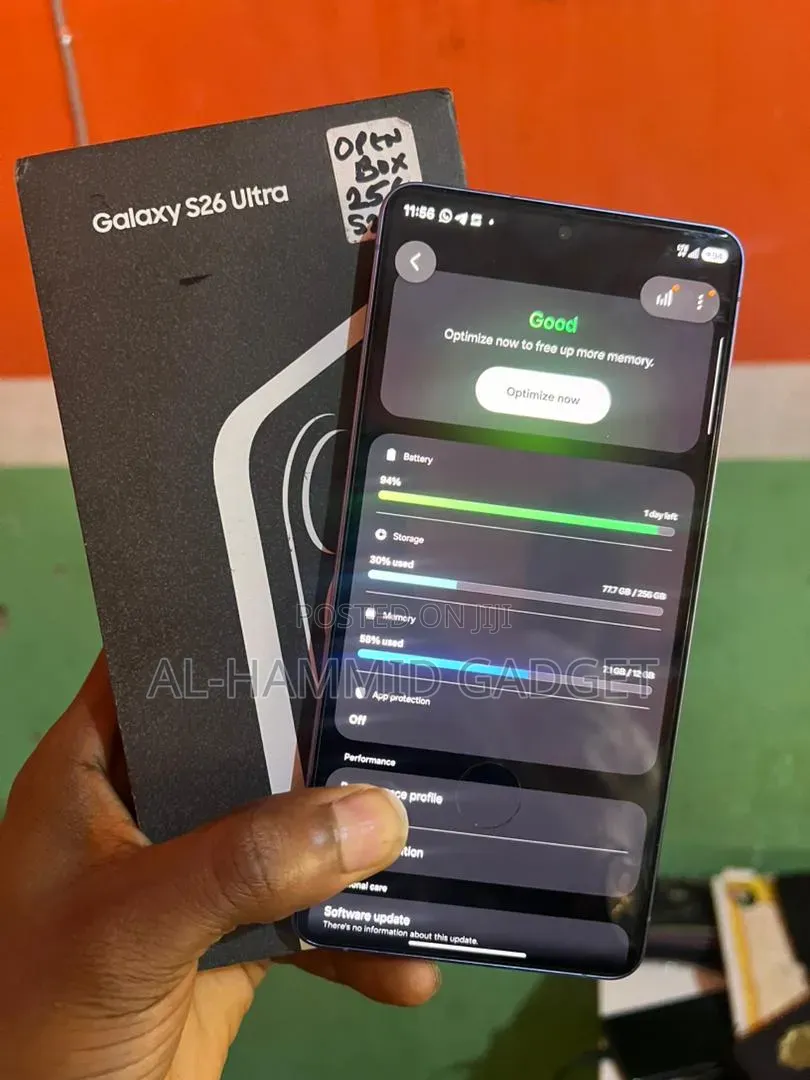New Samsung Galaxy S26 Ultra 5G 256 GB Gray