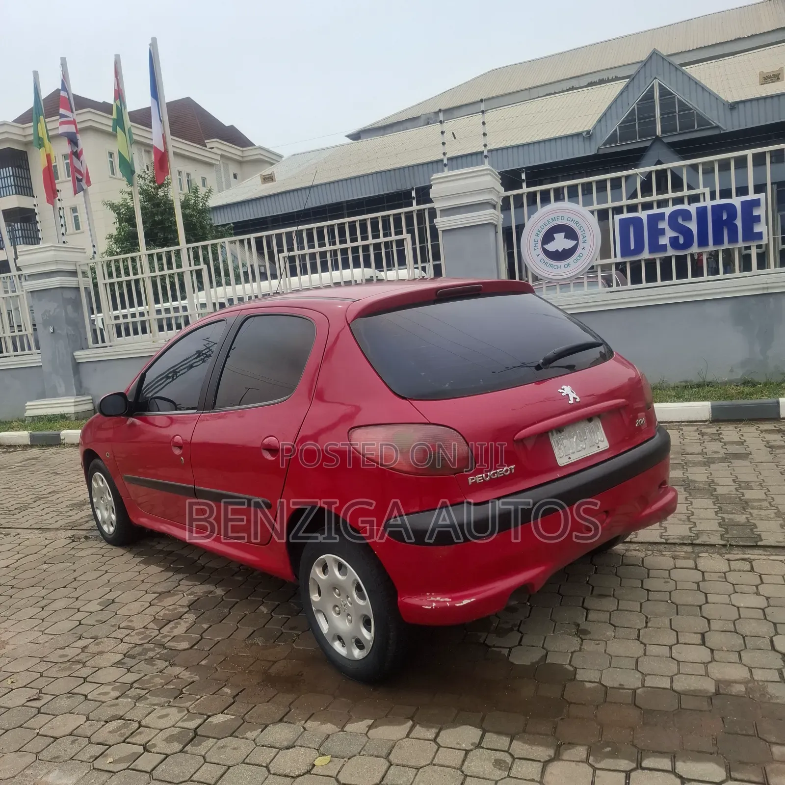 Peugeot 206 2004 Red