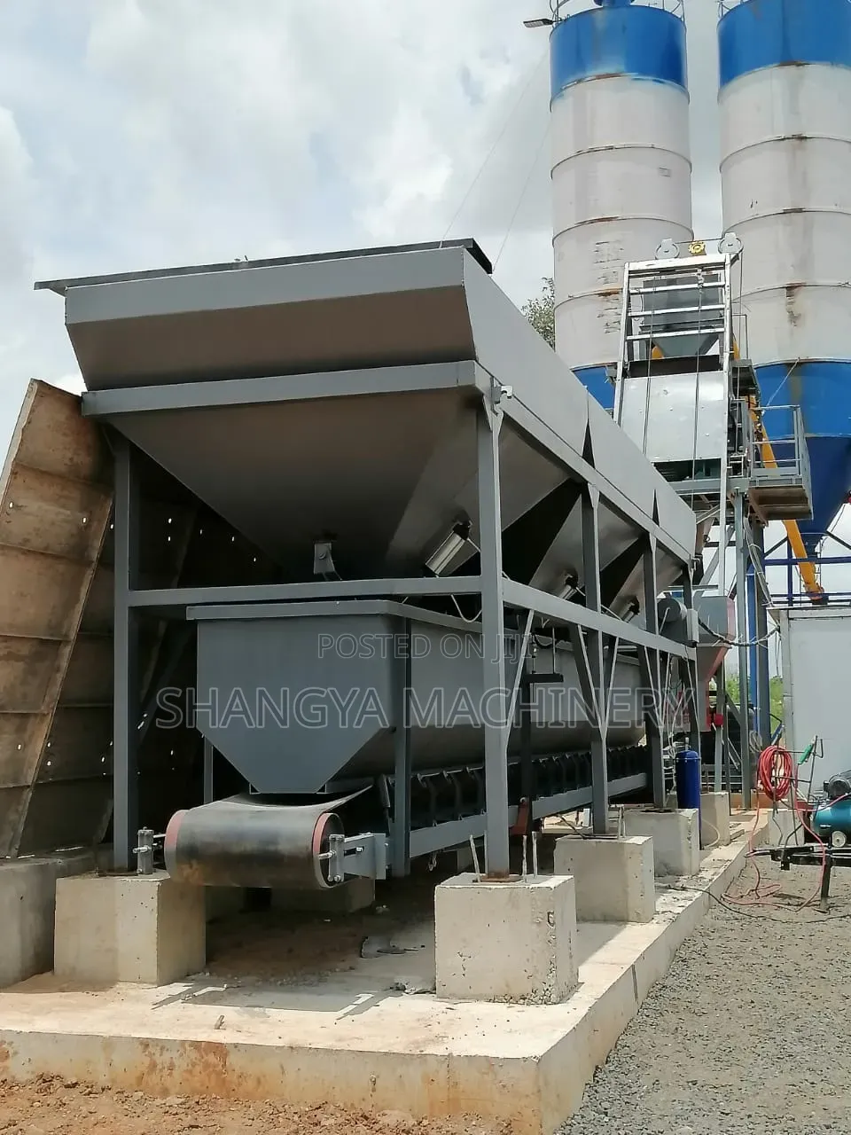 75 Cubic Batching Concrete Batching Plant