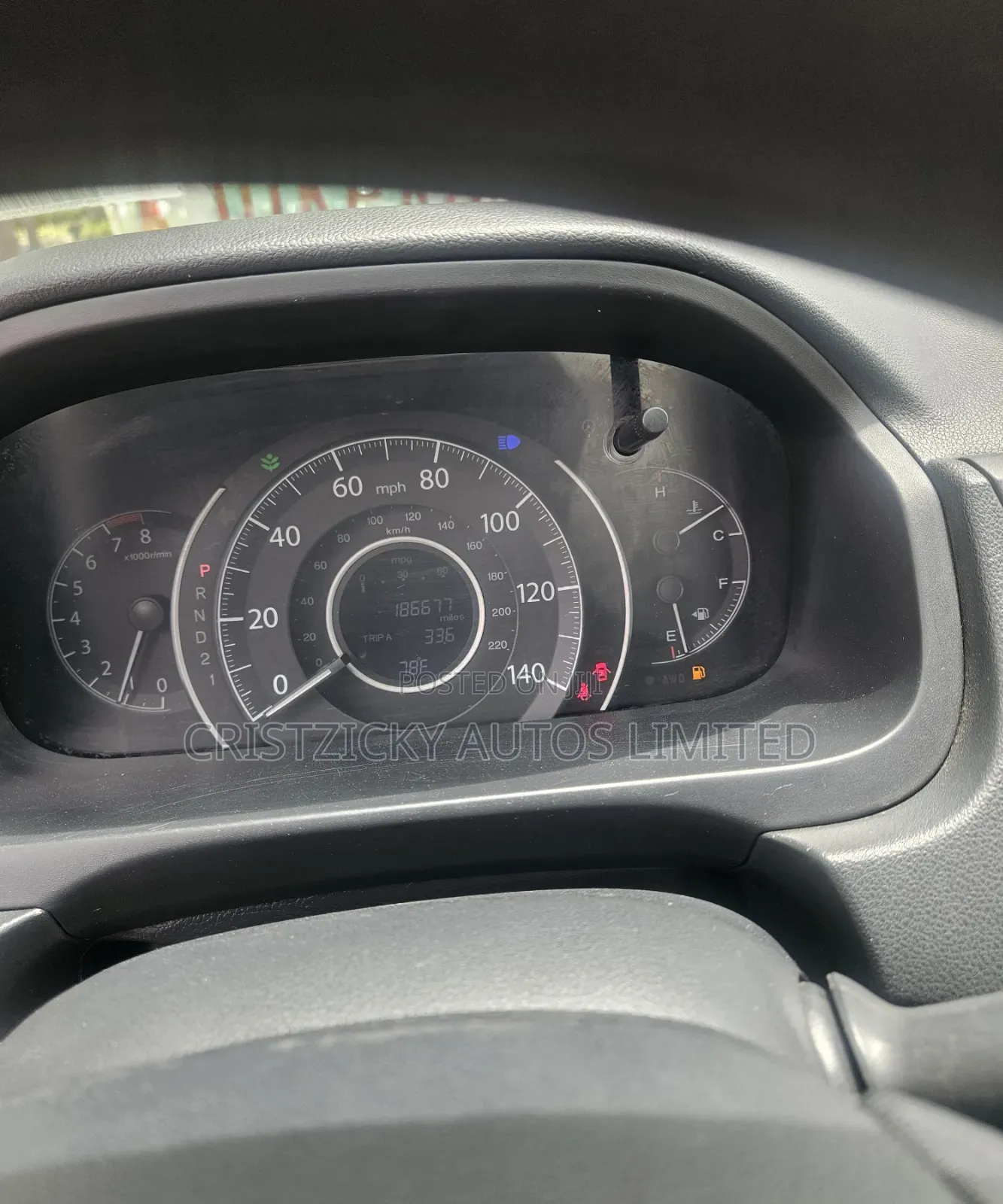 Honda CR-V 2013 Blue