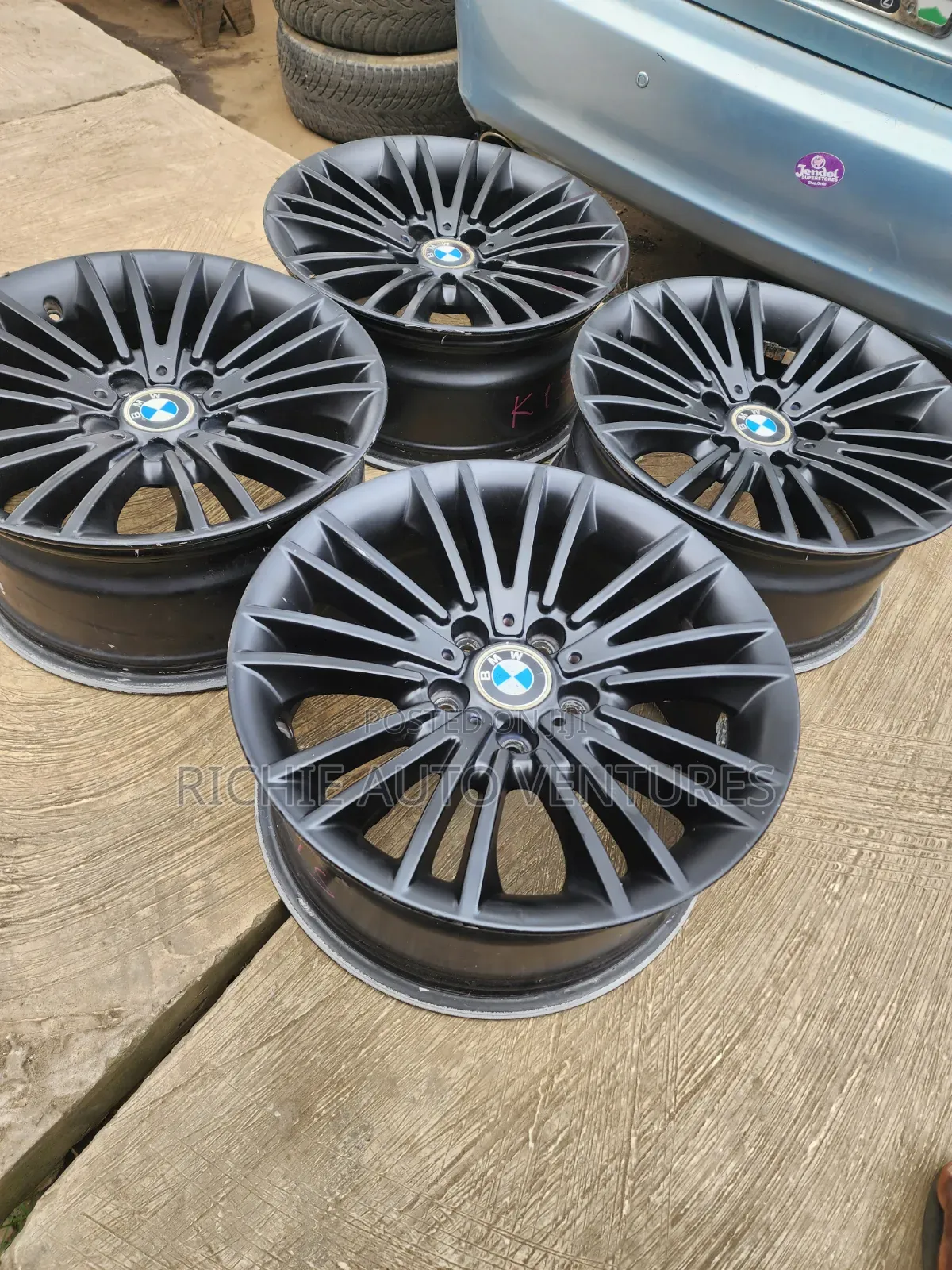 17-Inch BMW Rim.