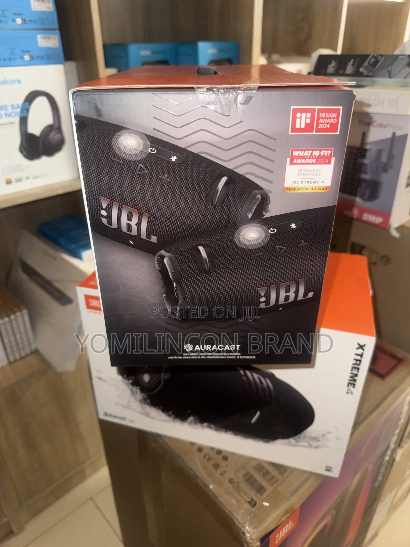JBL Xtreme 4 Bluetooth Speaker - Black.
