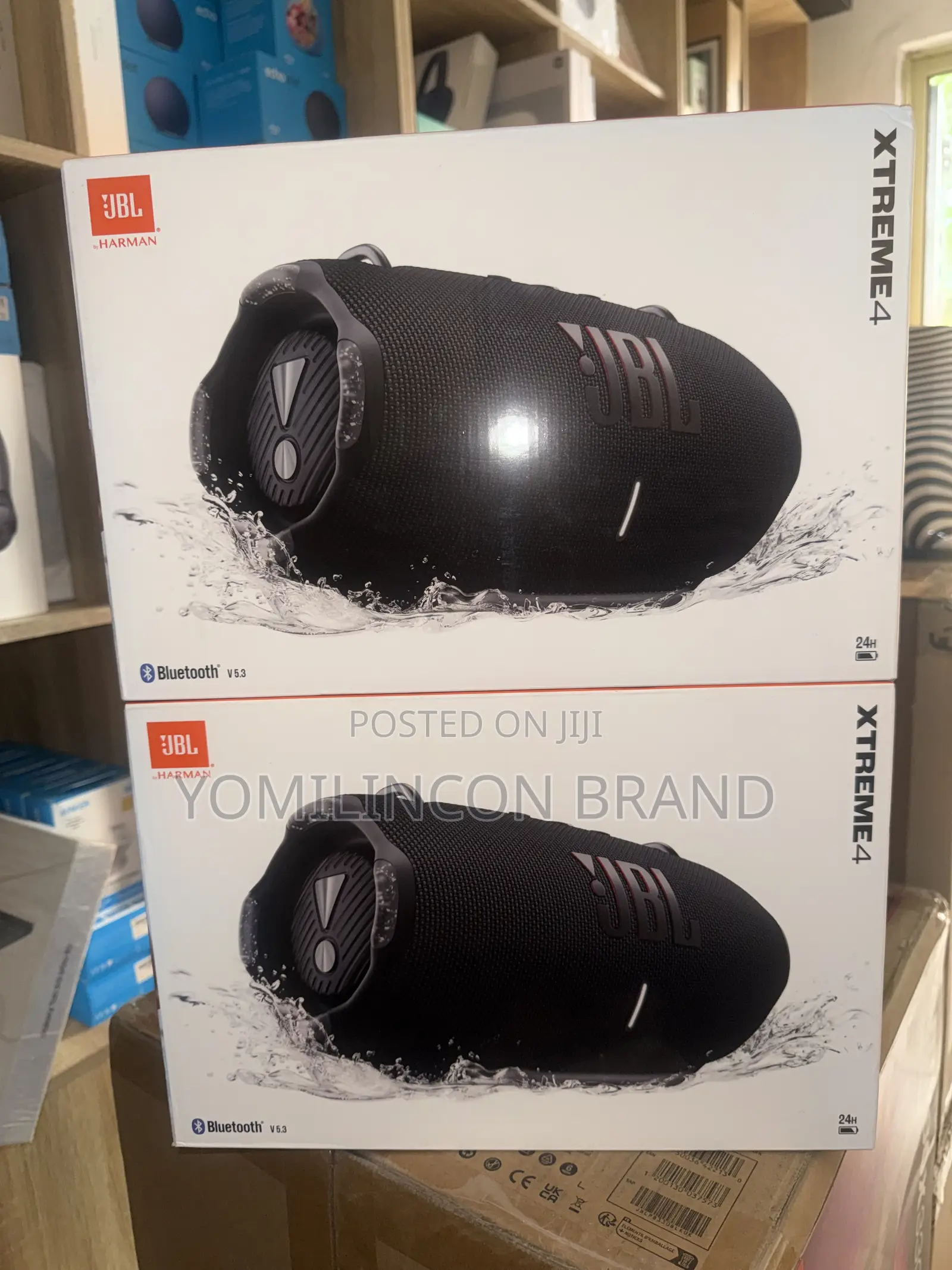 JBL Xtreme 4 Bluetooth Speaker - Black.