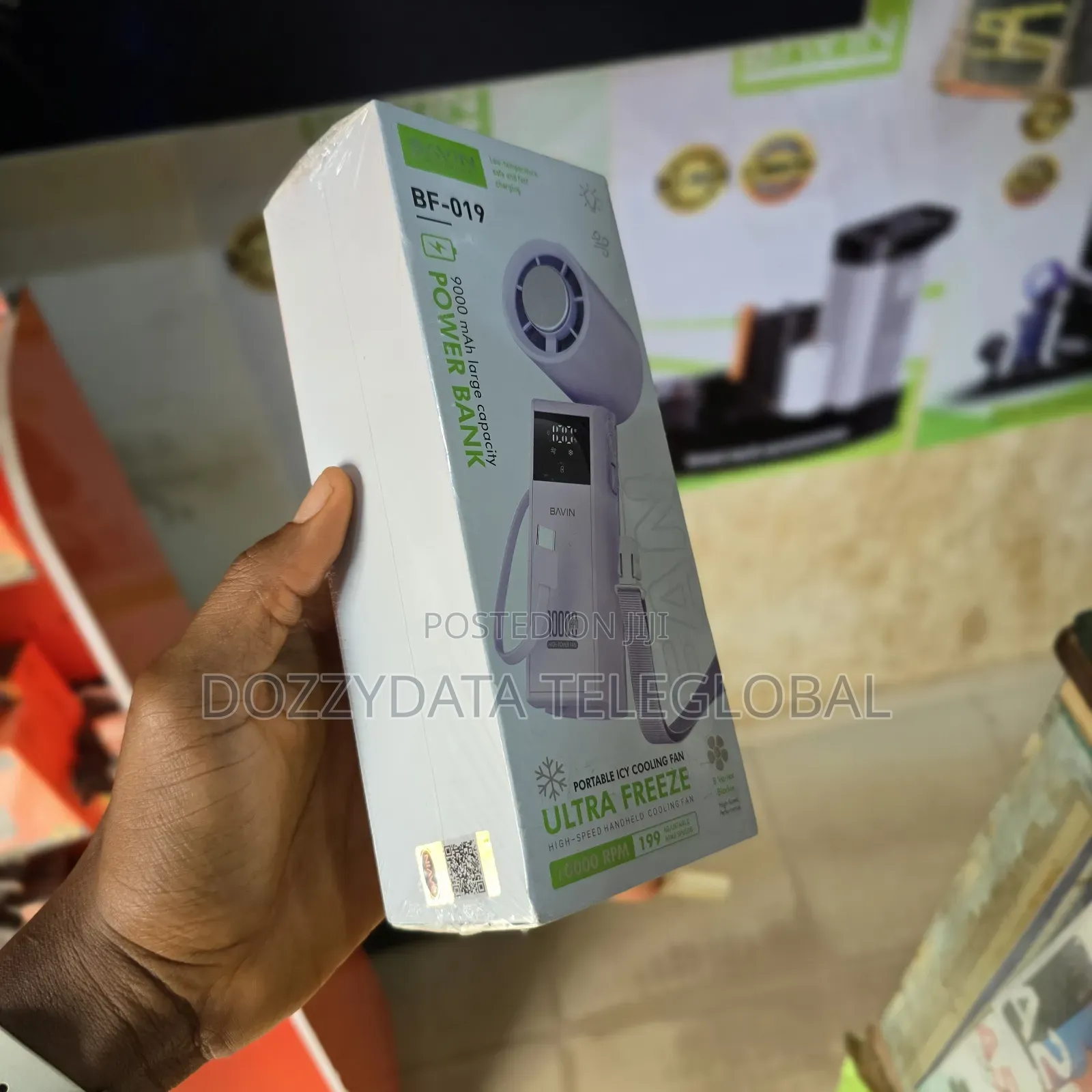 BAVIN BF-019 Portable Icy Cooling Fan