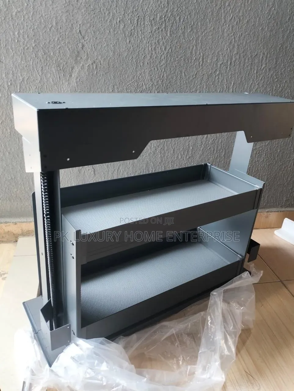 Automatic Dropdown/ Pulldown Spice Rack