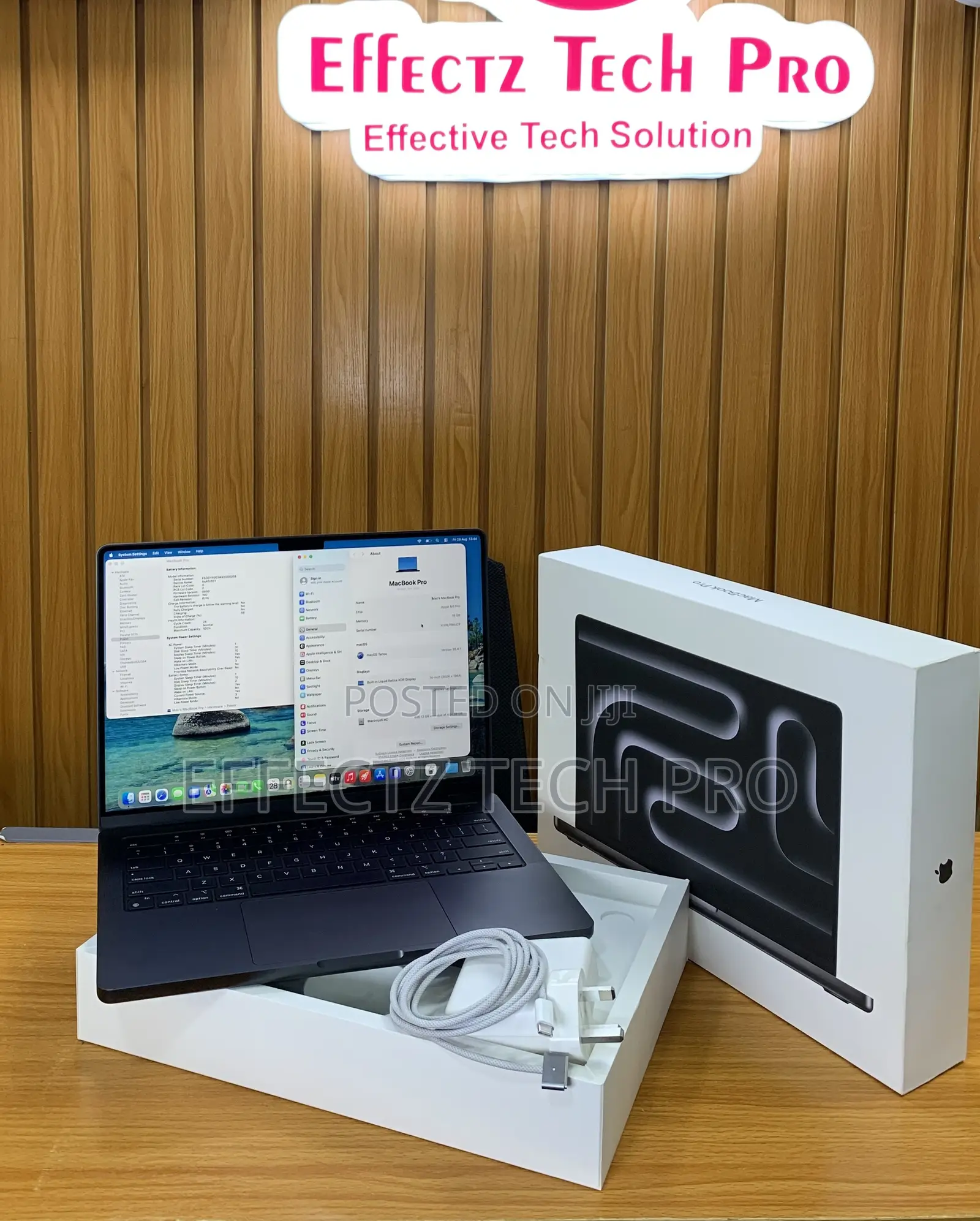 New Laptop Apple MacBook Pro 2023 M3 Pro 18GB Apple M3 Pro SSD 512GB