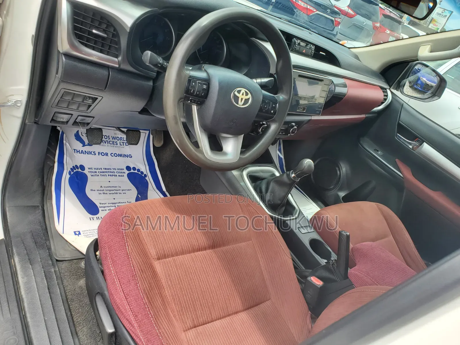 Toyota Hilux 2016 White