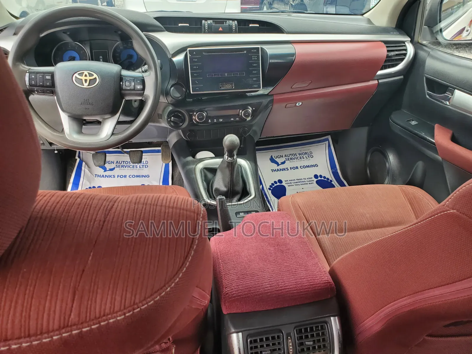 Toyota Hilux 2016 White