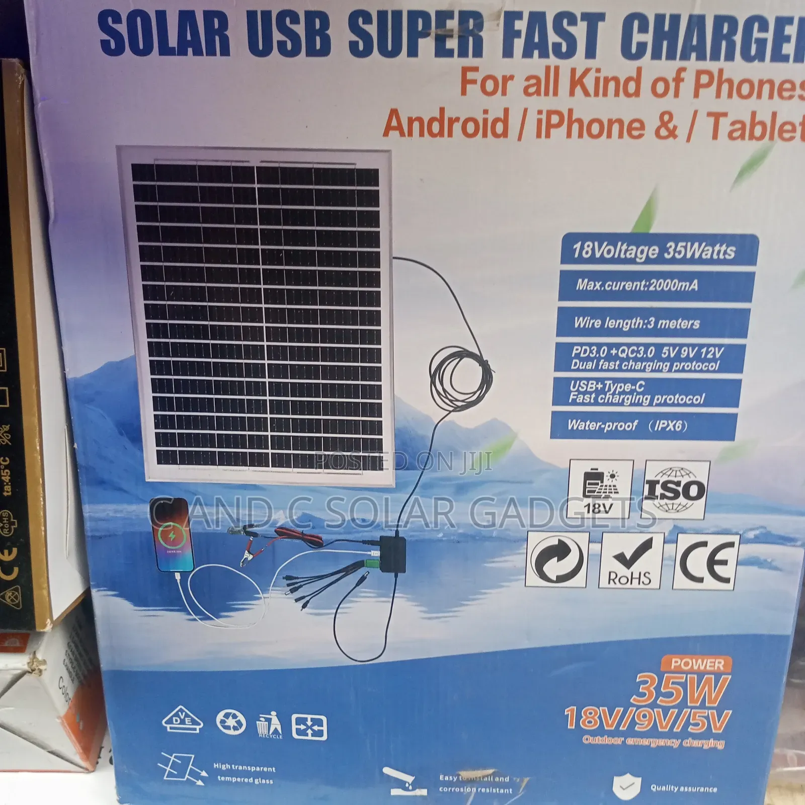 Solar USB Charger