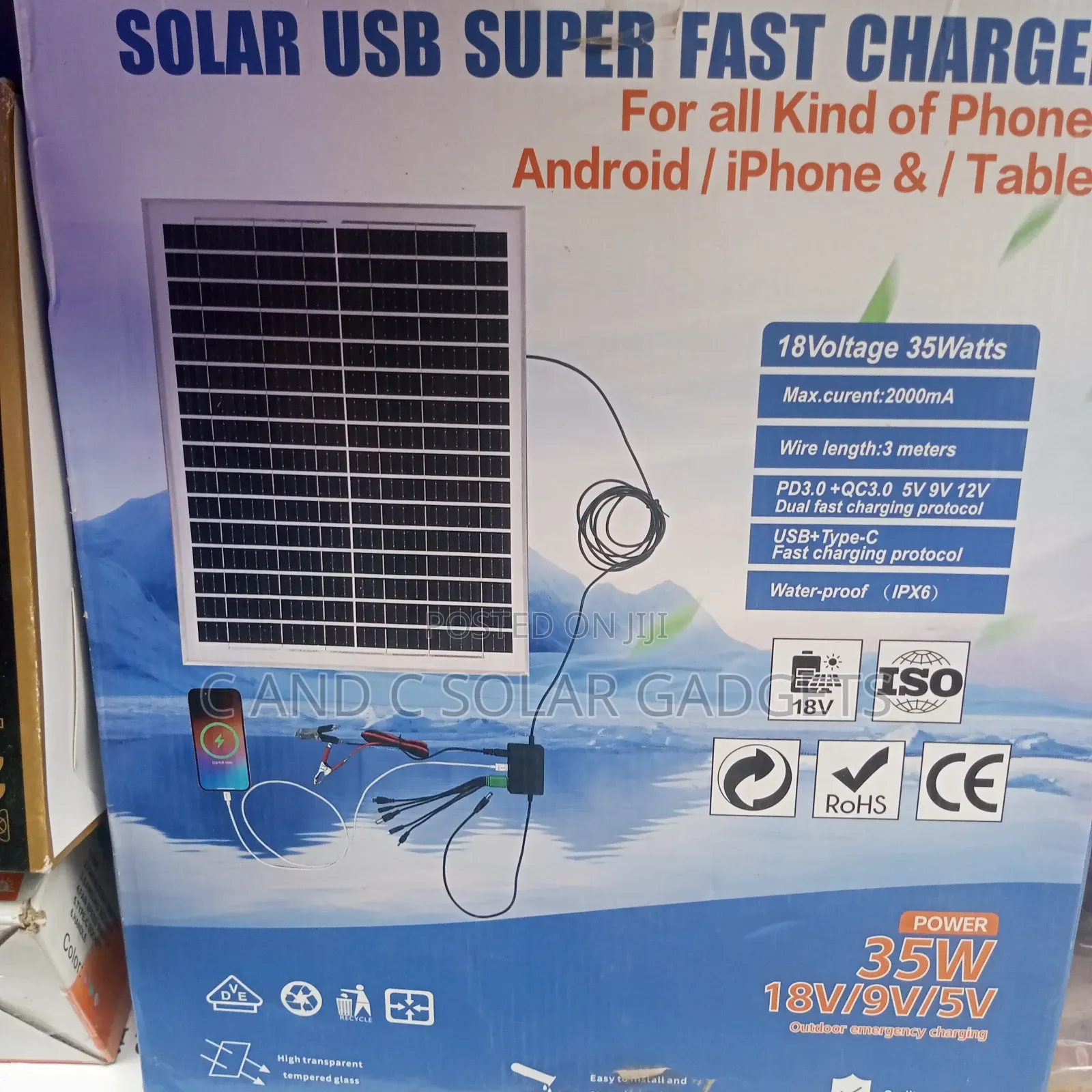 Solar USB Charger