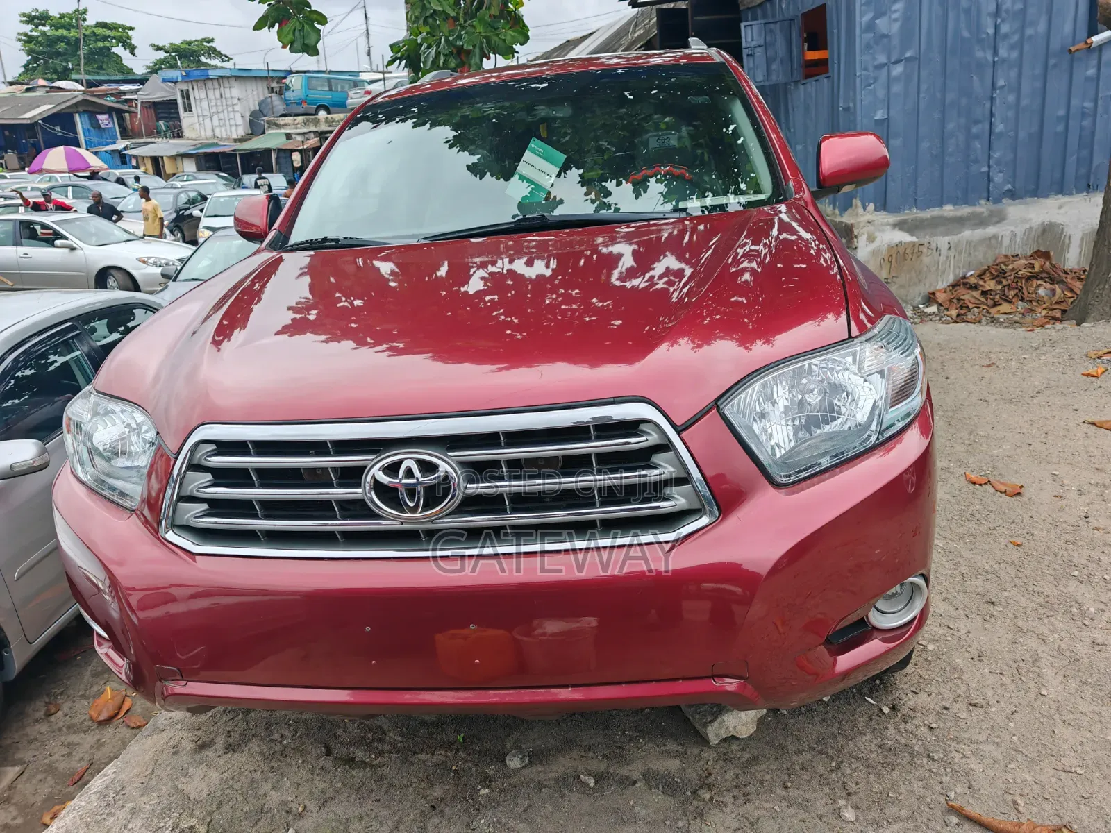 Toyota Highlander 2010 Maroon