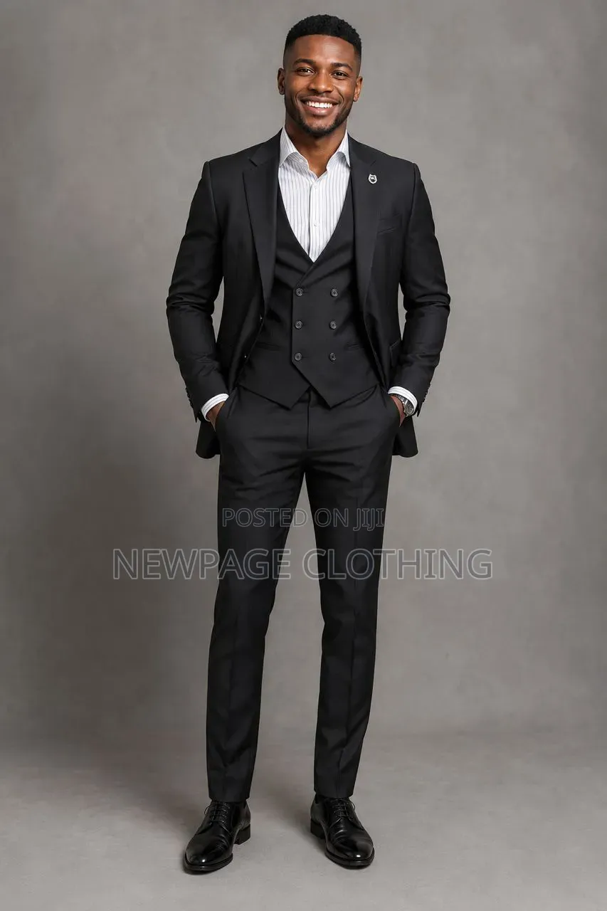 The  Black 3 in 1 Suit You’ll Wear When You Want to Be Remembered.