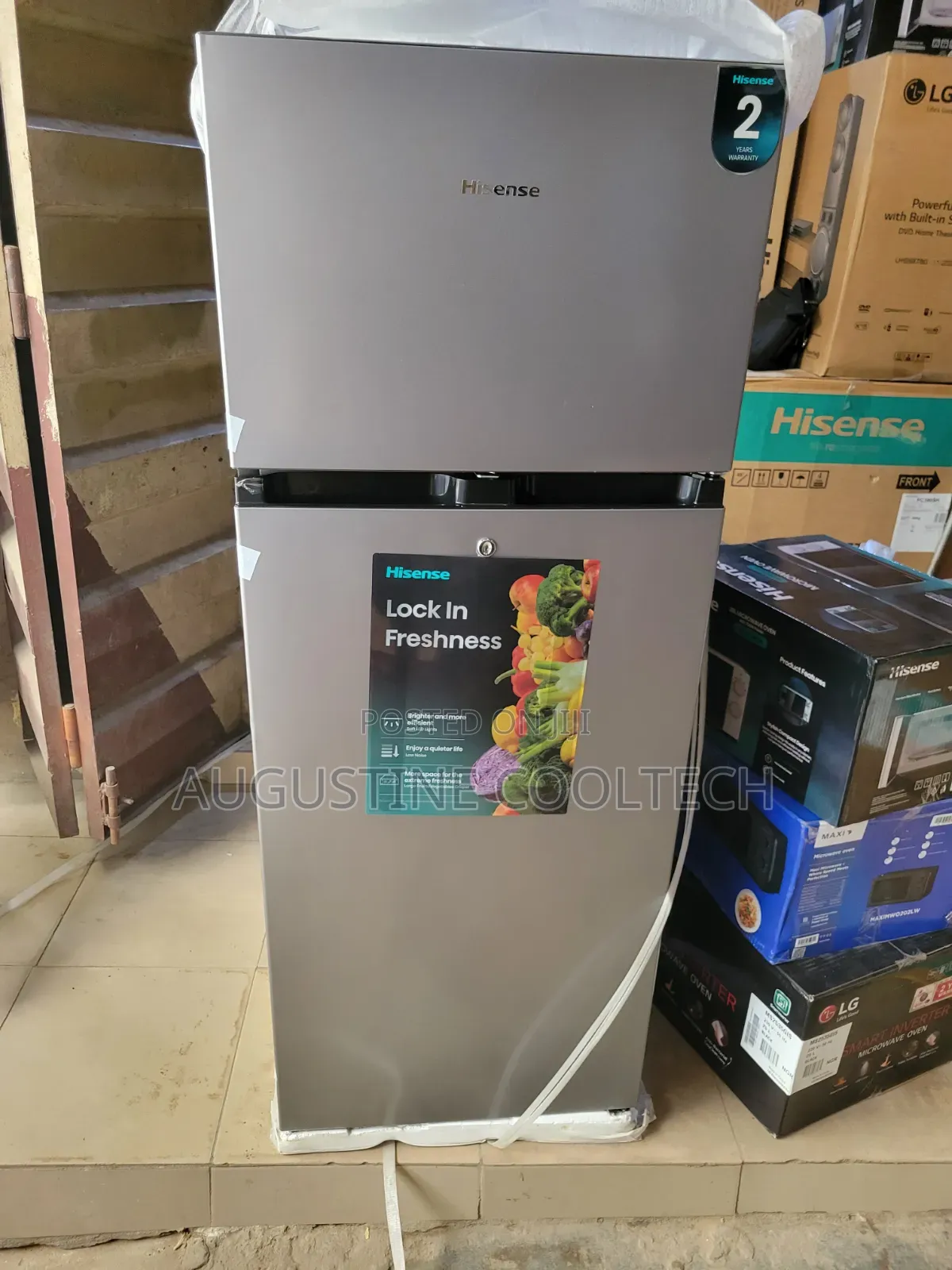 Brand New Hisense Fridge REF205DR(205liters)