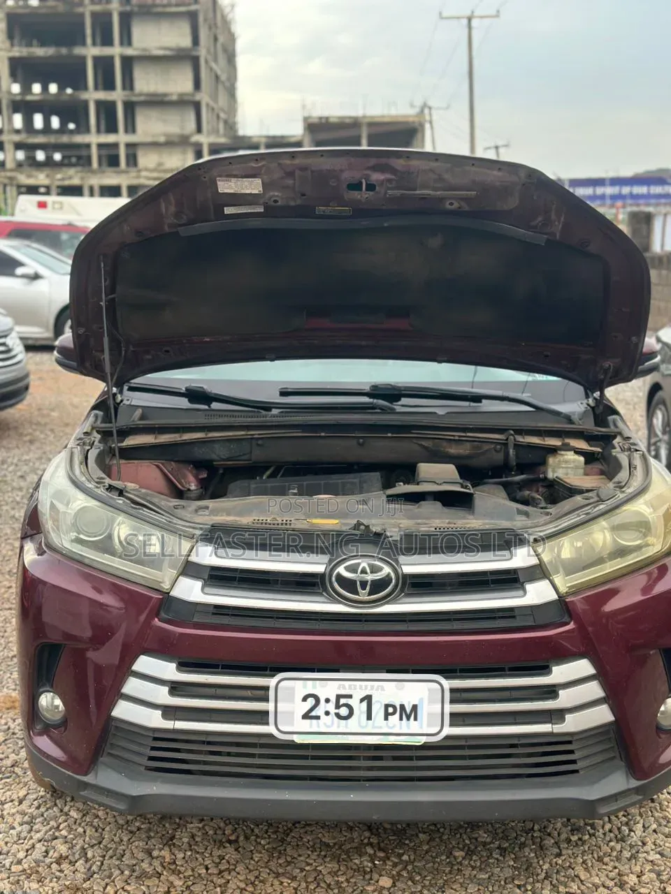 Toyota Highlander 2016 Maroon