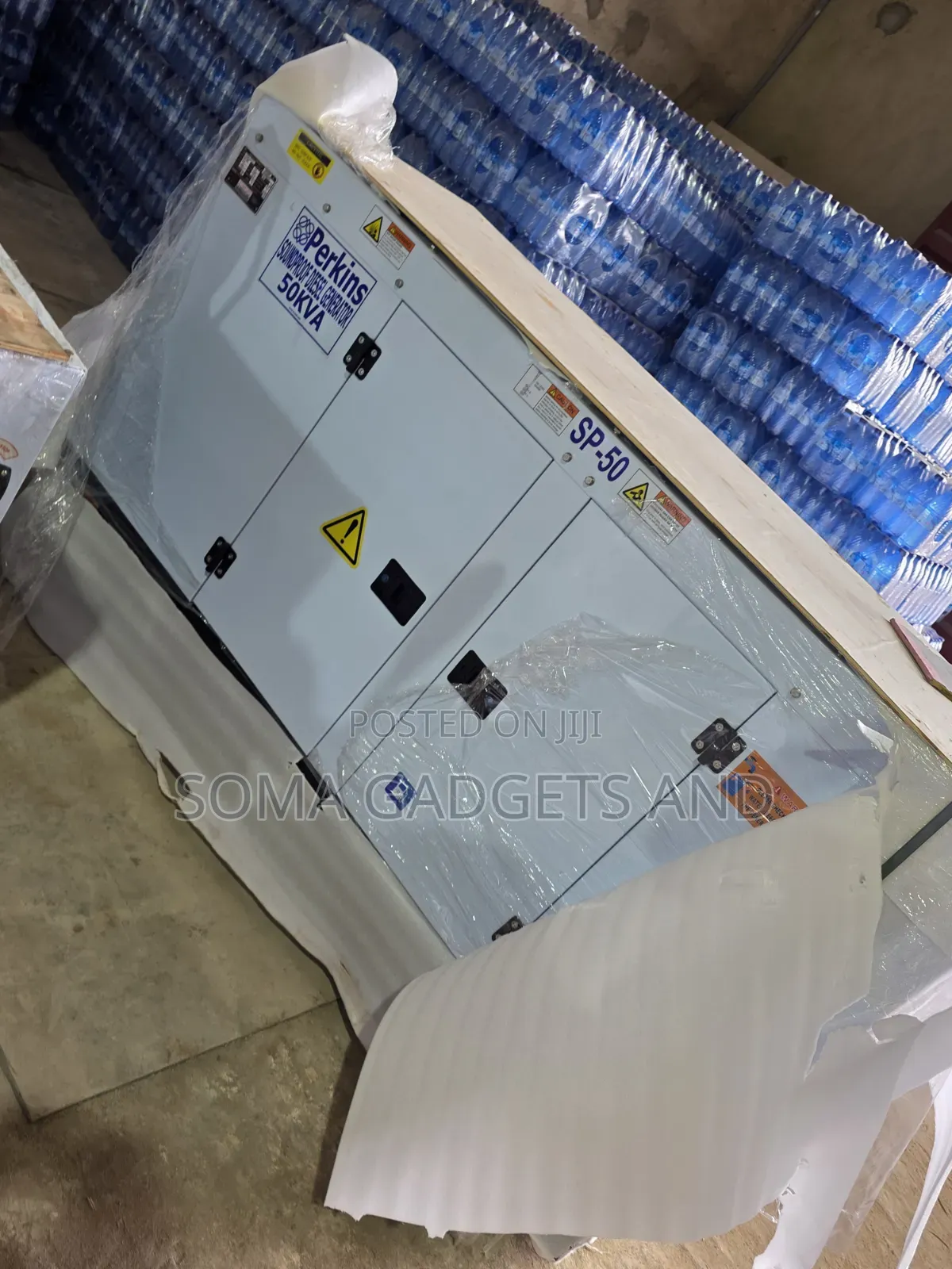 Sp50kva Perkins Diesel Soundproof Generator 2years Wty