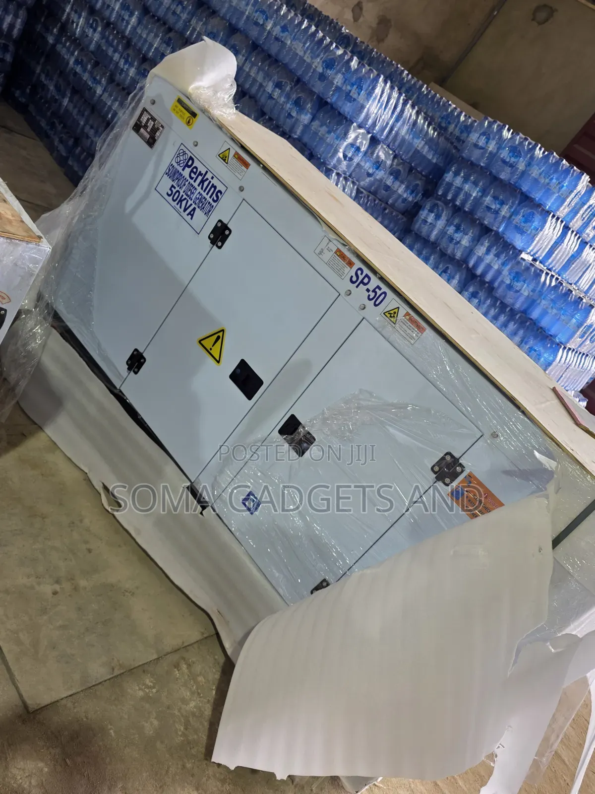 Sp50kva Perkins Diesel Soundproof Generator 2years Wty