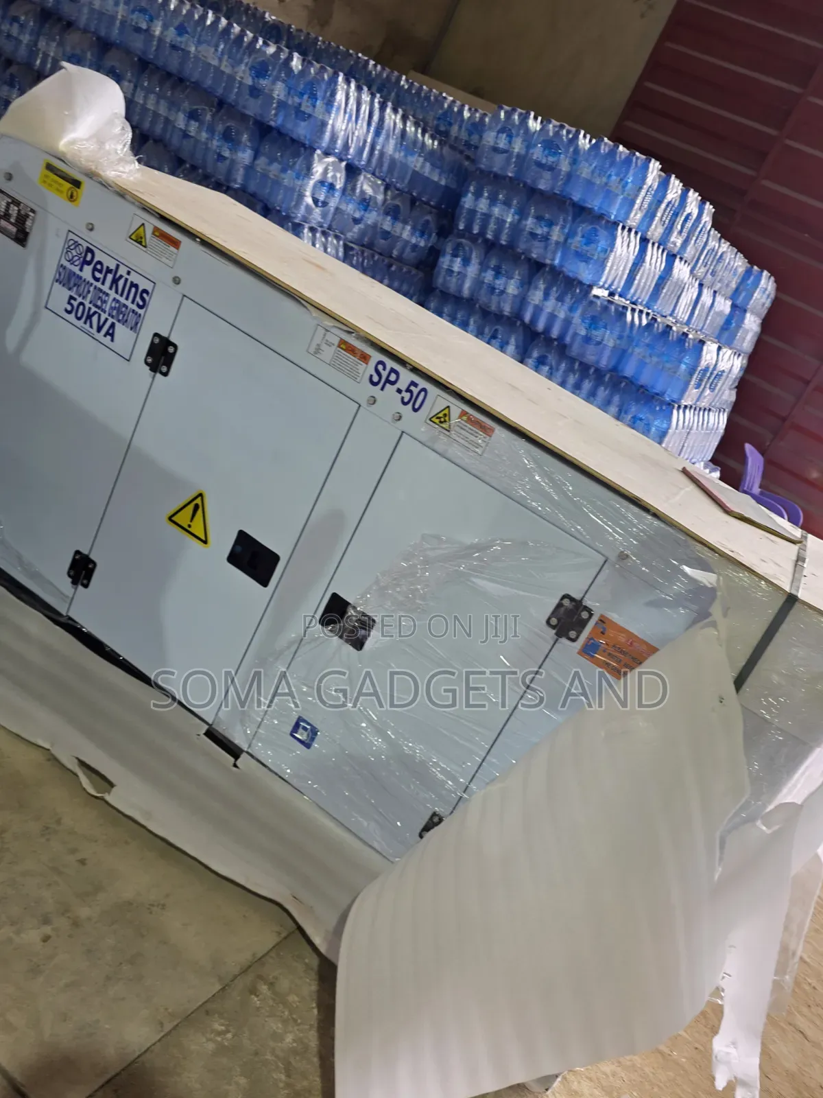 England Perkins Diesel Soundproof Generator Sp50kva 100%copper Coil