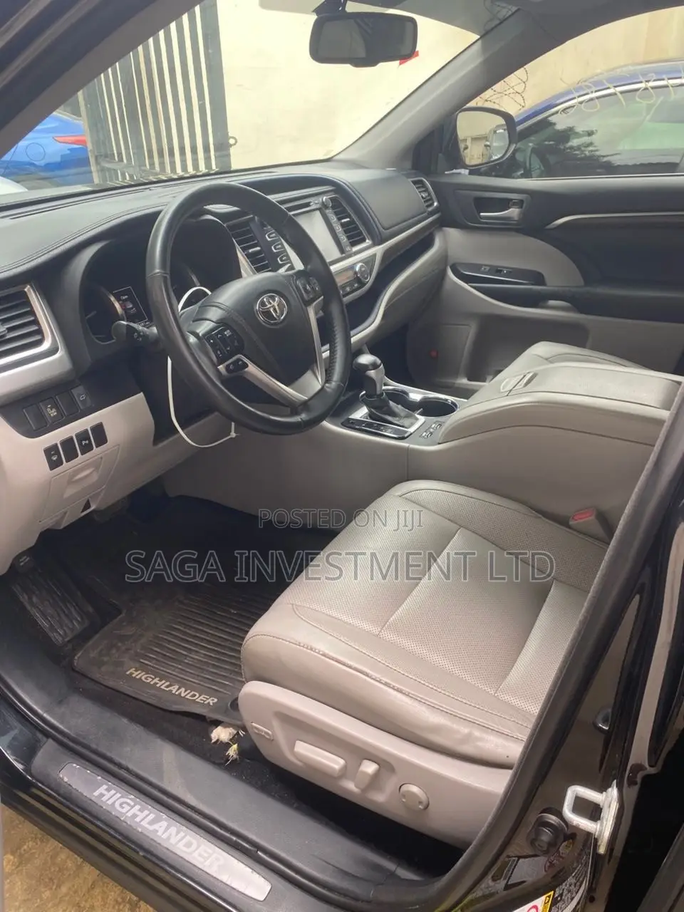 Toyota Highlander Limited 4dr SUV AWD (3.5L 6cyl 6A) 2015 Black