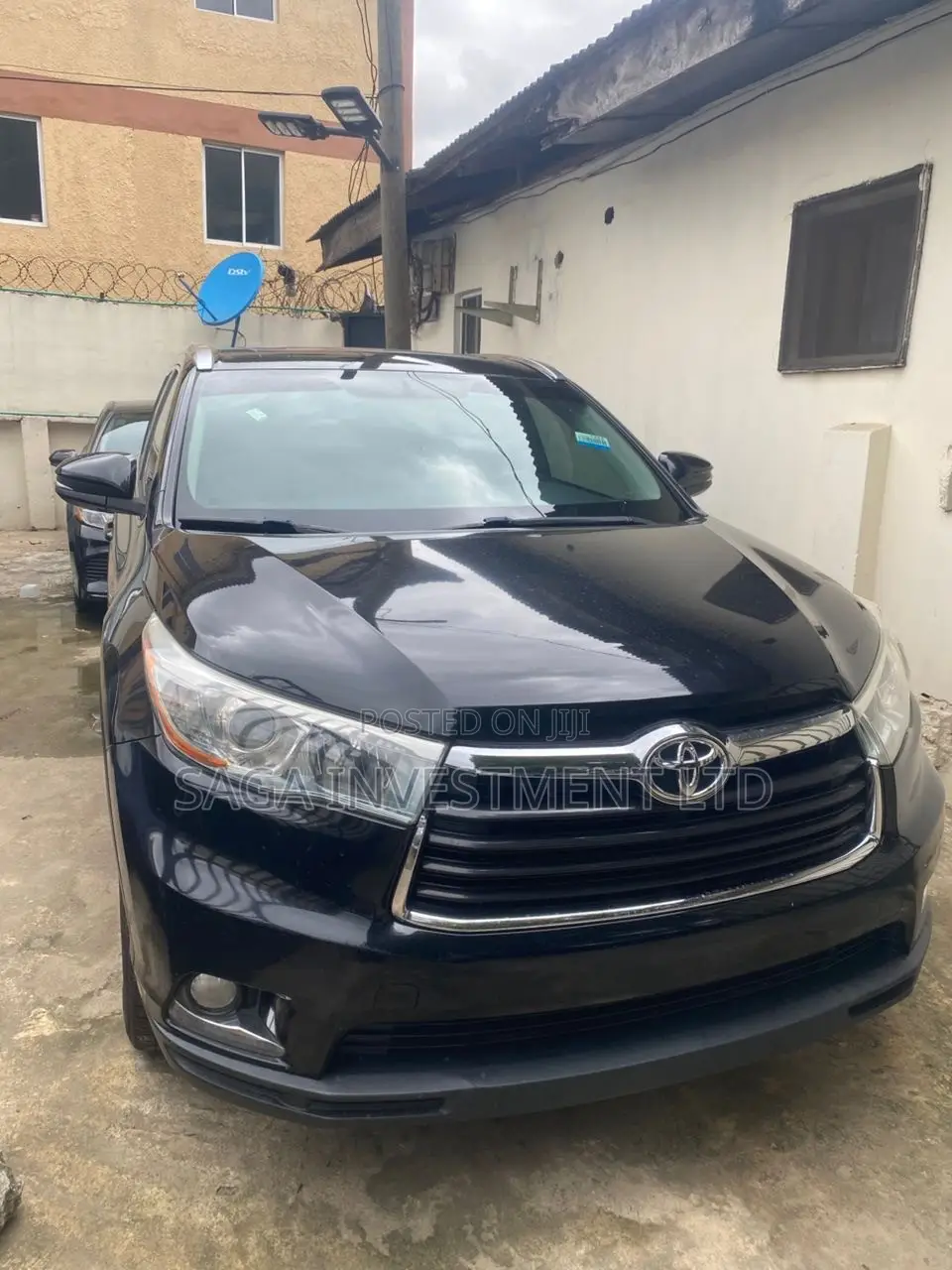 Toyota Highlander Limited 4dr SUV AWD (3.5L 6cyl 6A) 2015 Black