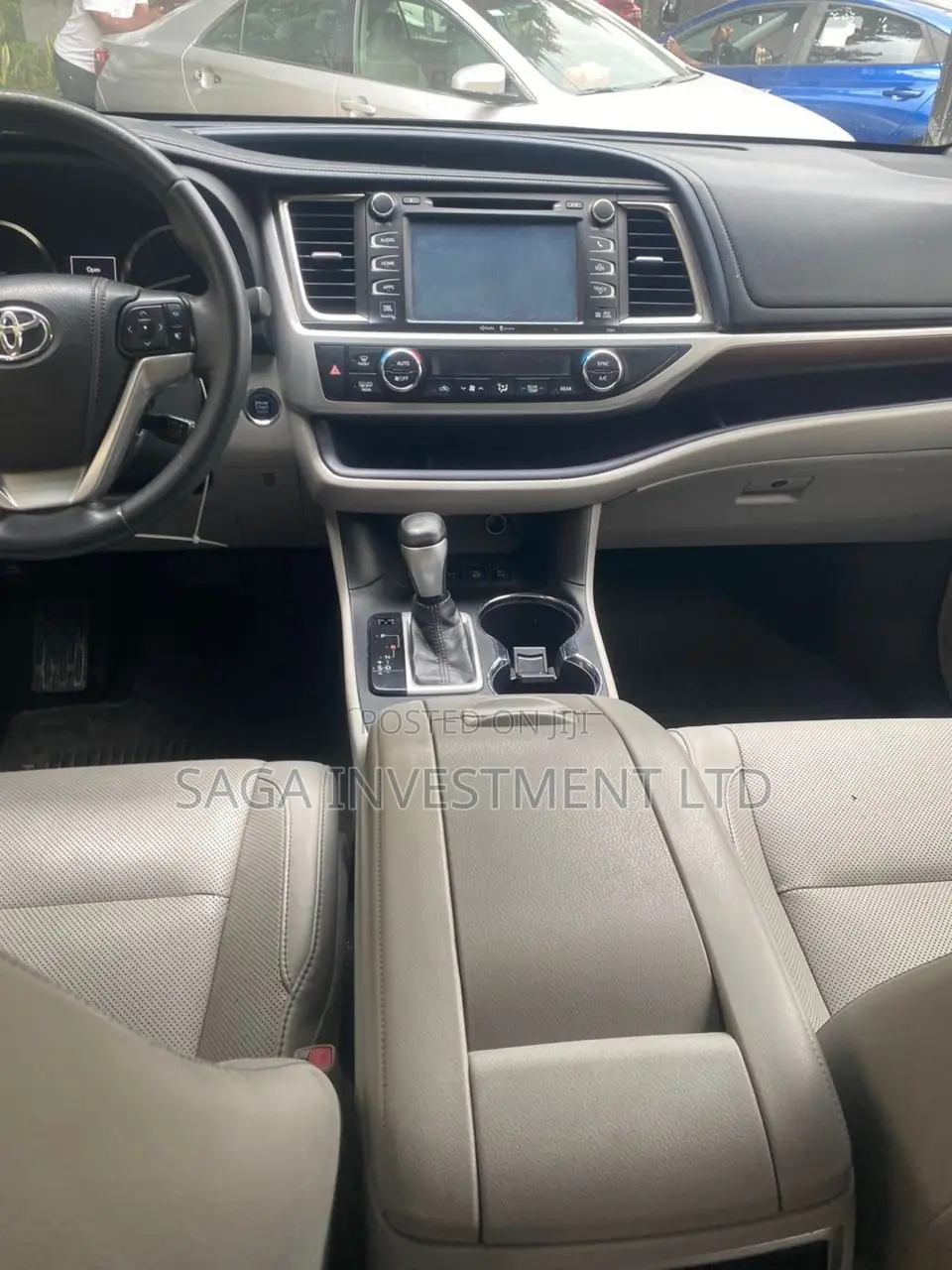 Toyota Highlander Limited 4dr SUV AWD (3.5L 6cyl 6A) 2015 Black
