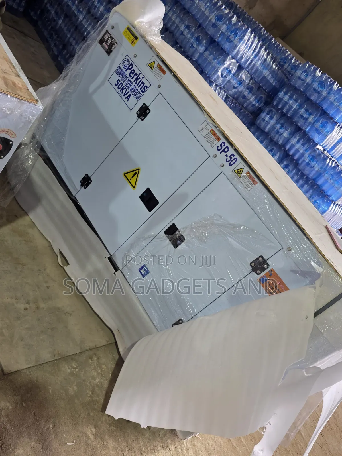 England Perkins Diesel Soundproof Generator Sp50kva 100%copper Coil