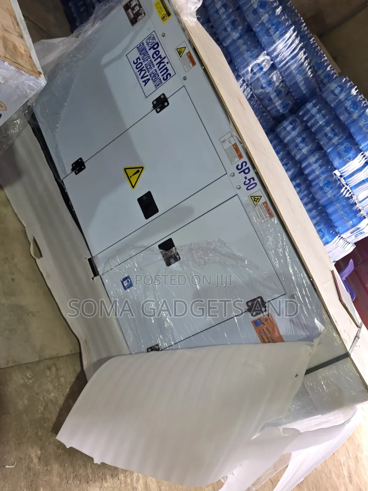 This Is Brand New Perkins Diesel Soundproof Generato Sp50kva 2years Wy