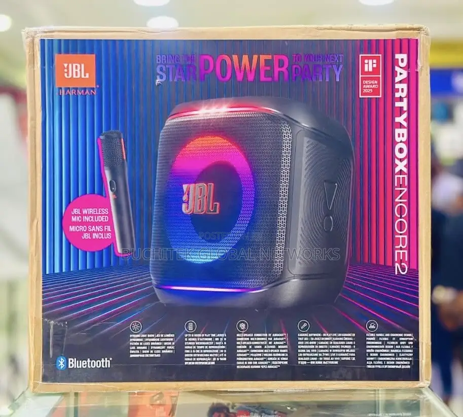 JBL PartyboxEncore2 Portable Speaker.