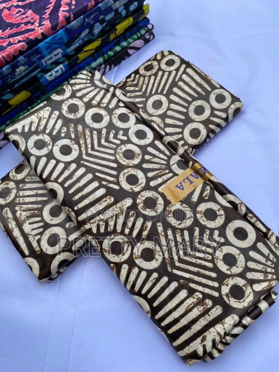 Brown Kampala Fabrics
