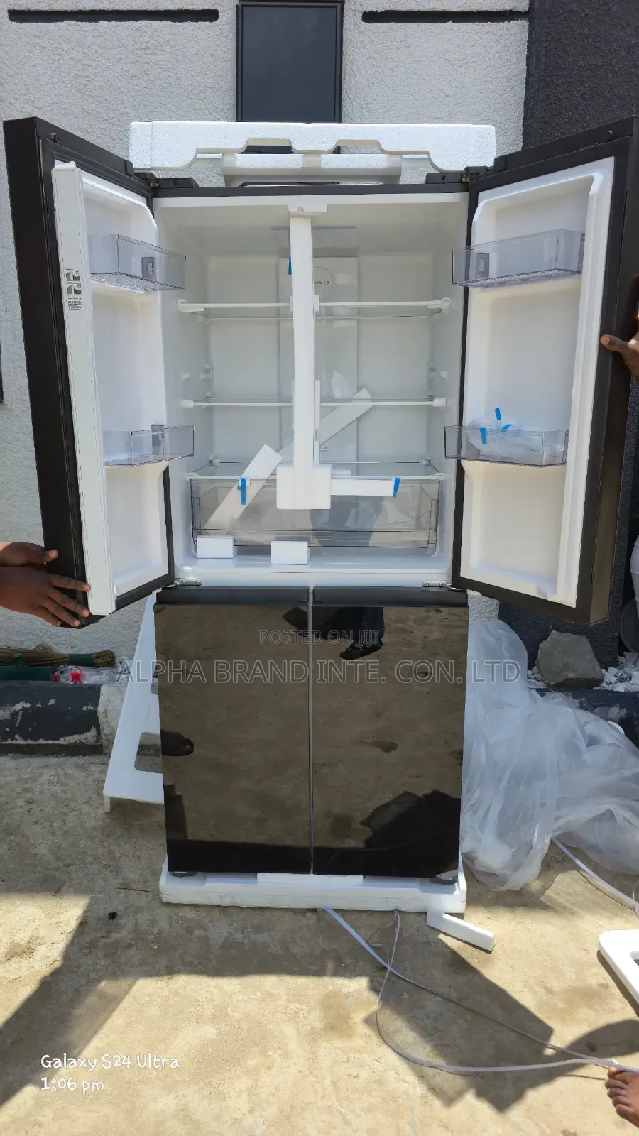 Bruhm Side by Side Fridge