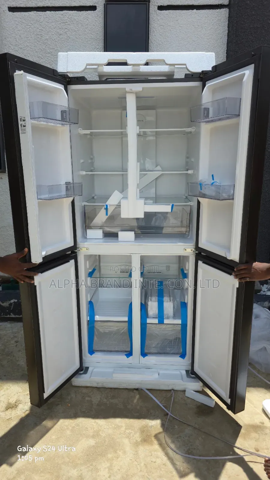 Bruhm Side by Side Fridge
